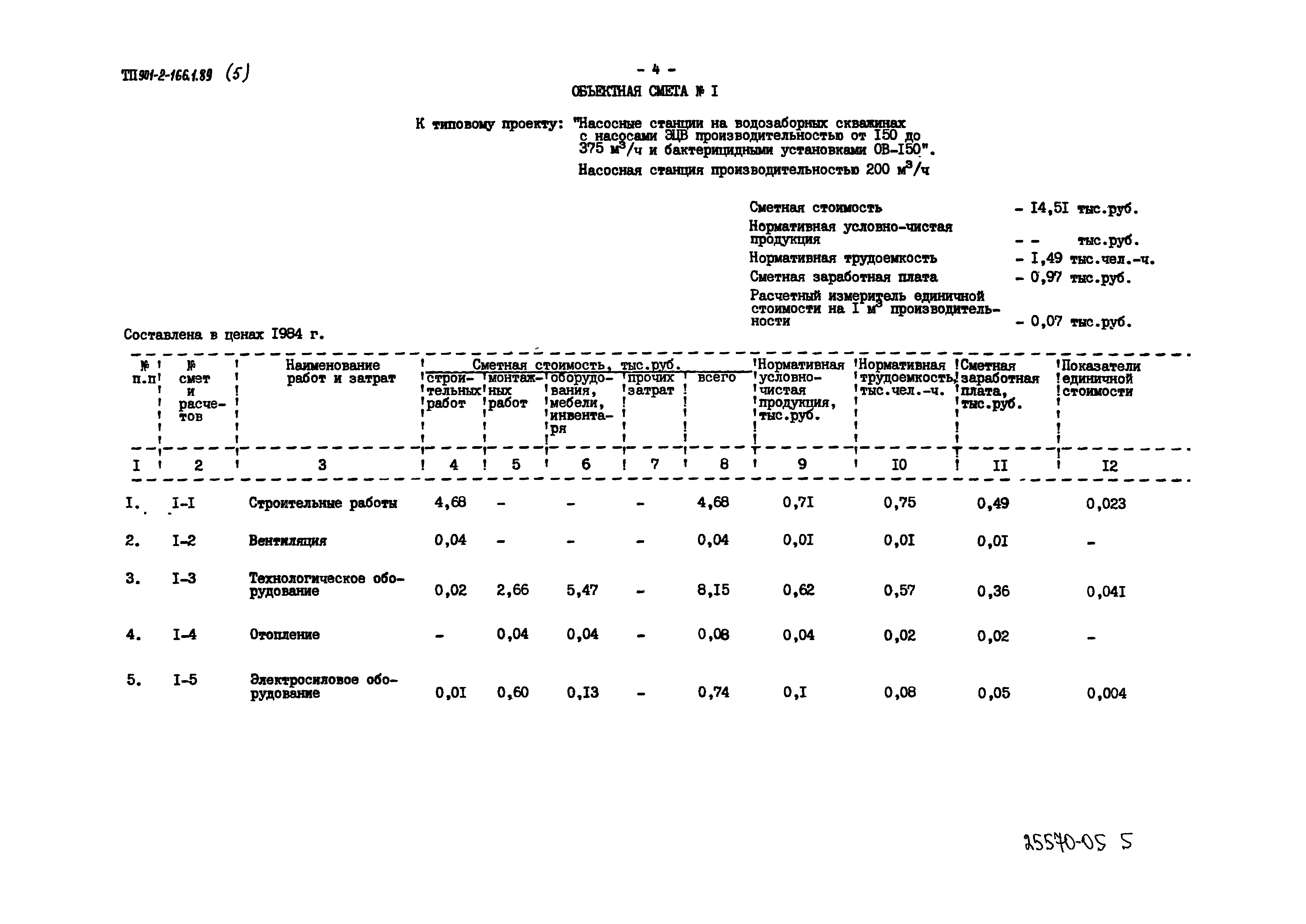 Типовой проект 901-2-166.1.89