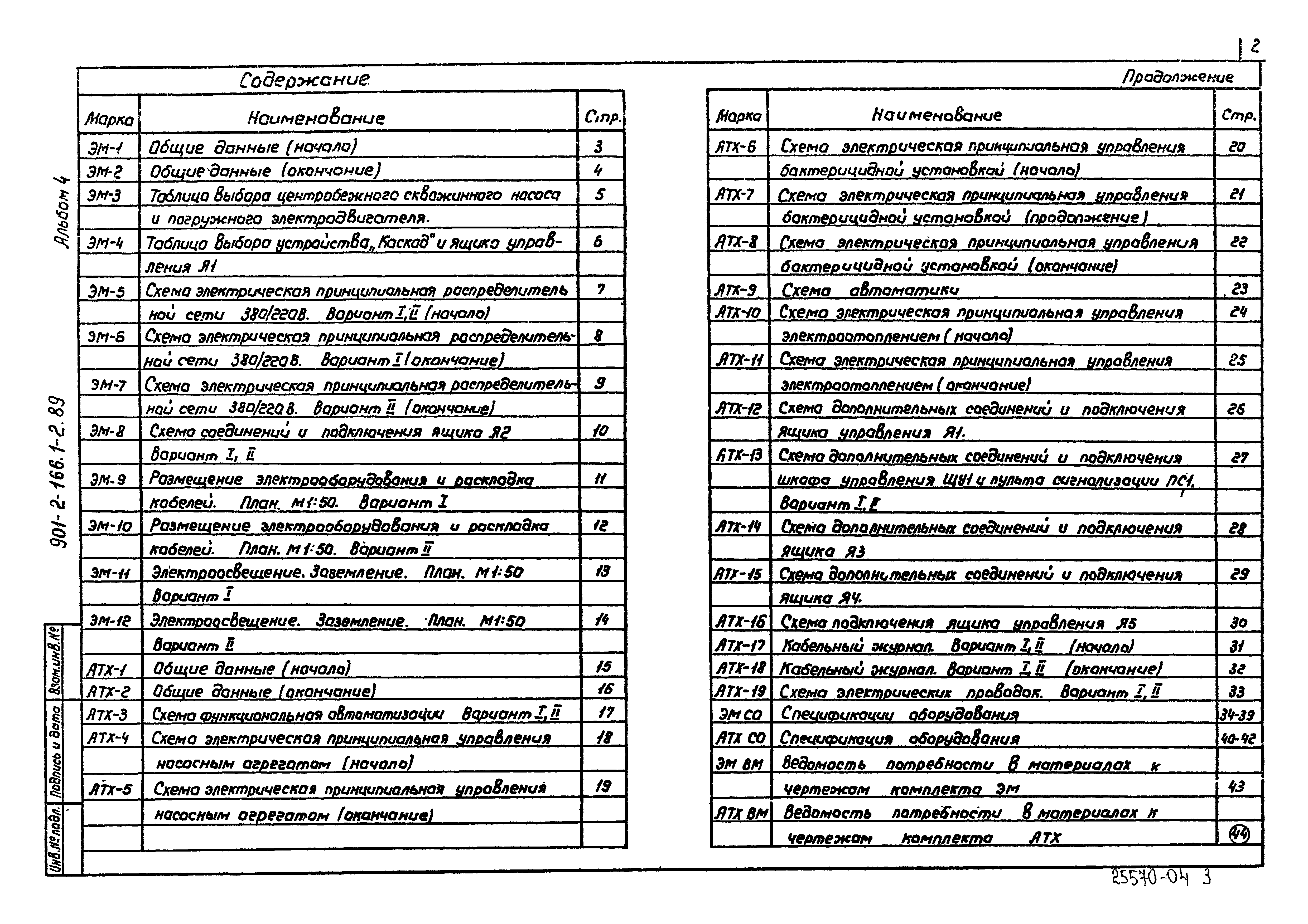 Типовой проект 901-2-166.1-2.89