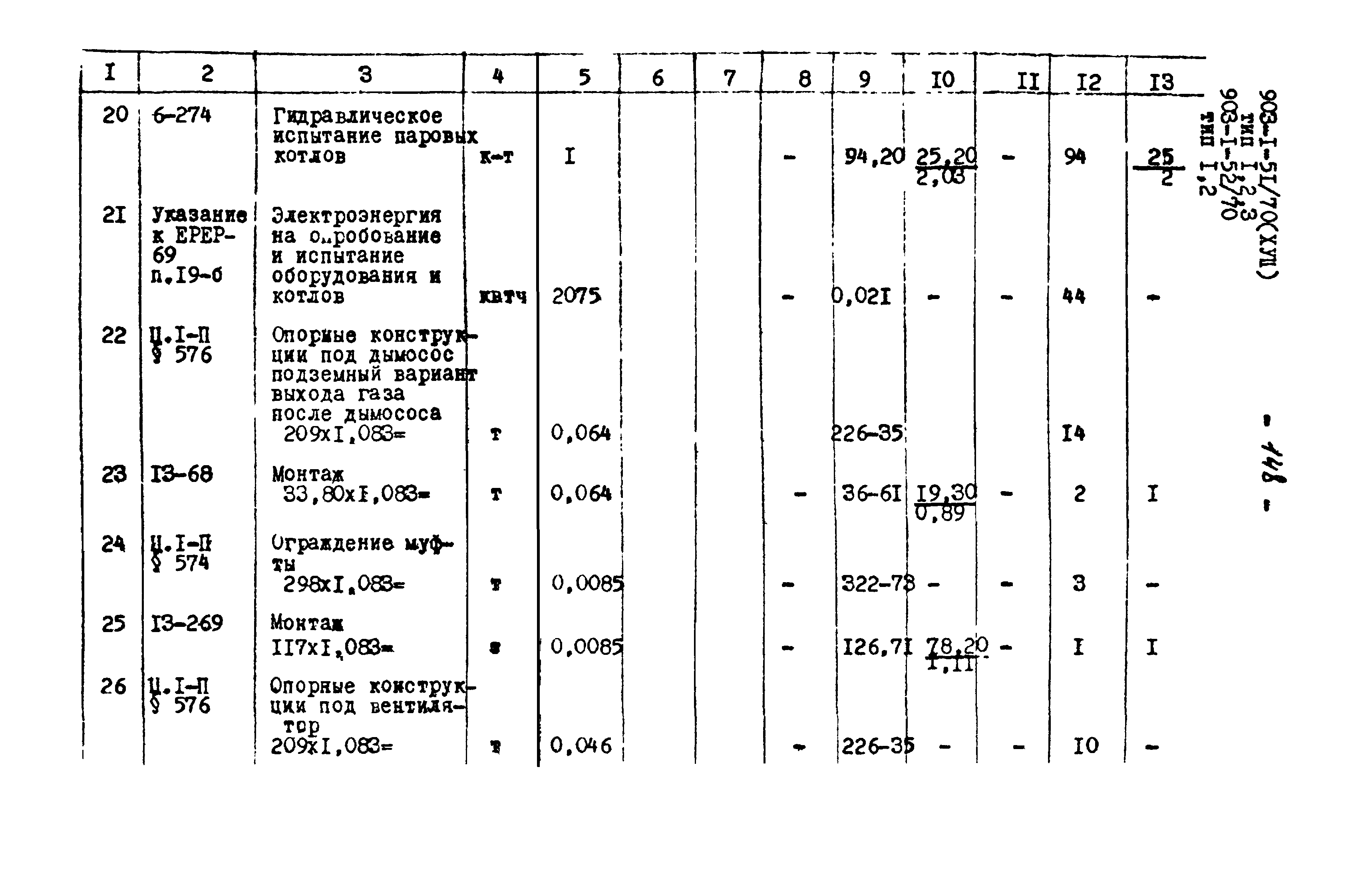 Типовой проект 903-1-52/70