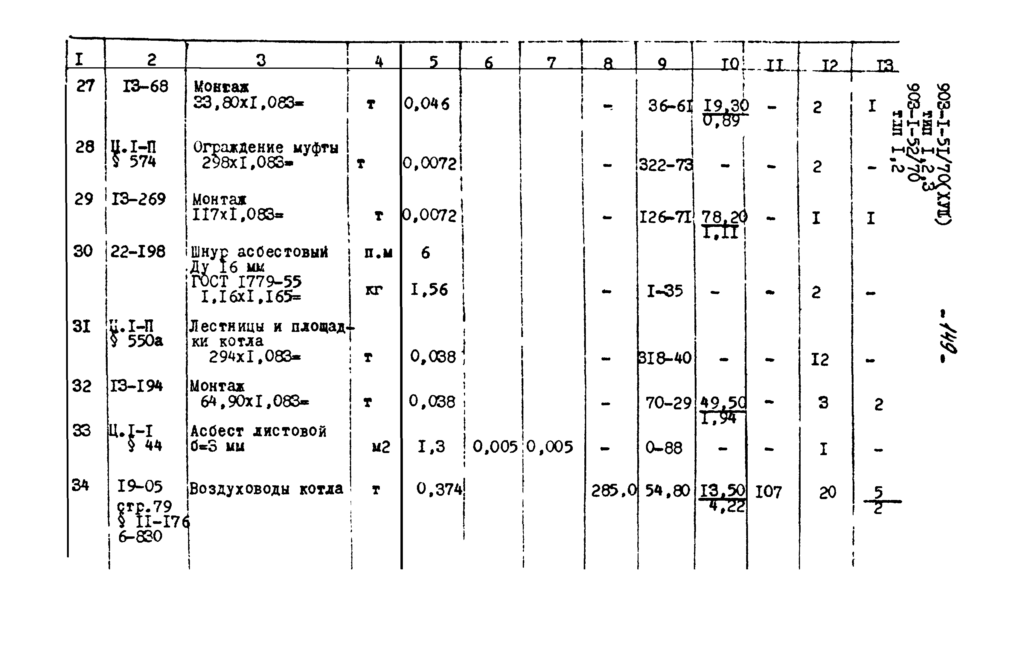 Типовой проект 903-1-52/70