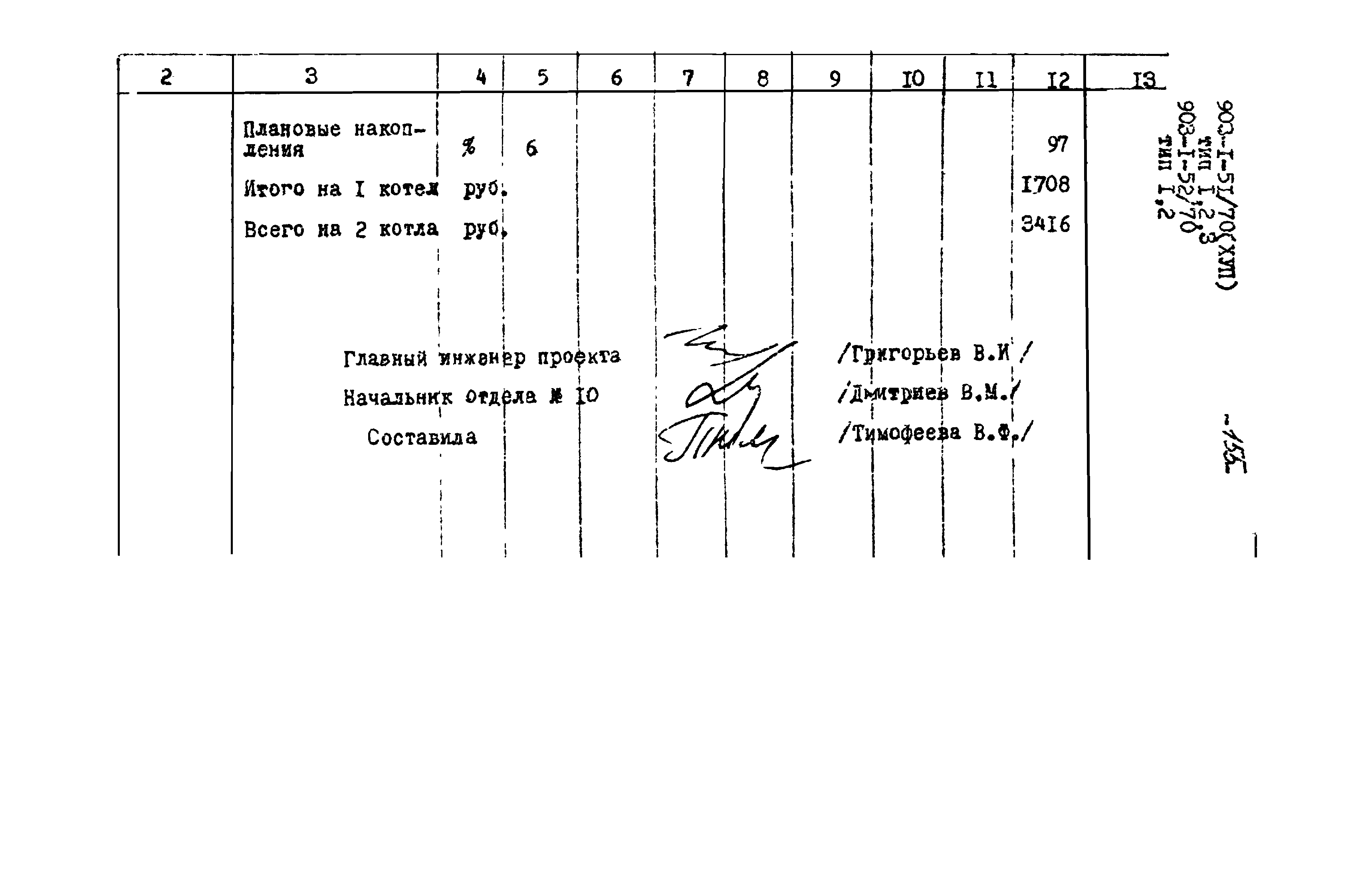 Типовой проект 903-1-52/70