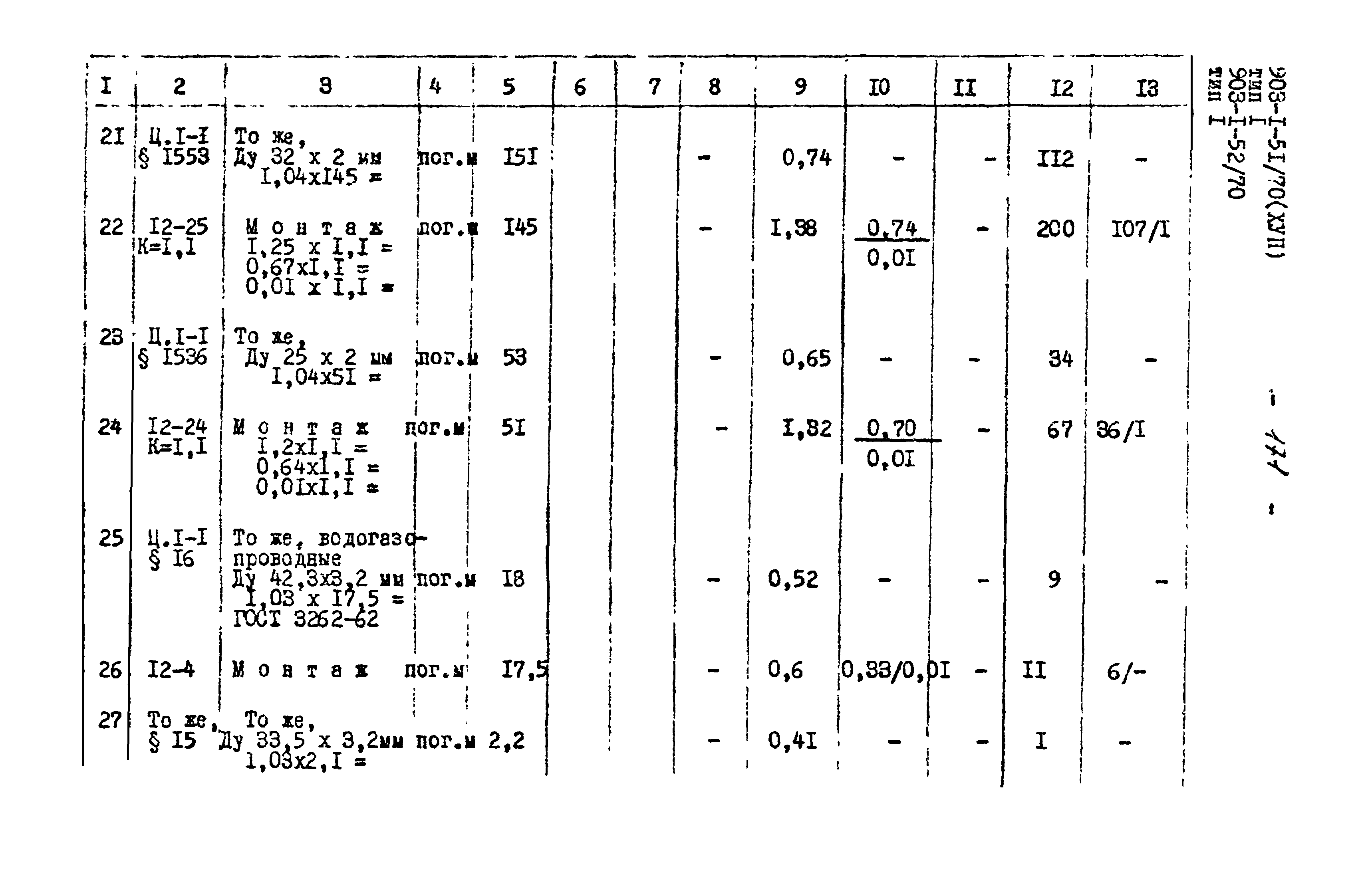 Типовой проект 903-1-52/70