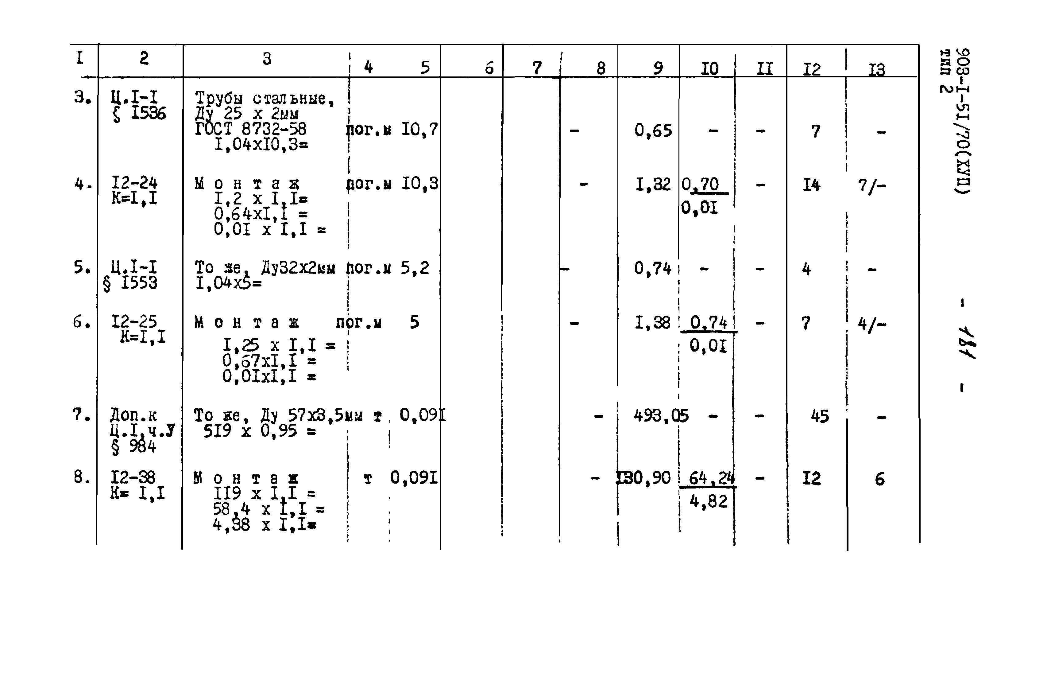 Типовой проект 903-1-52/70