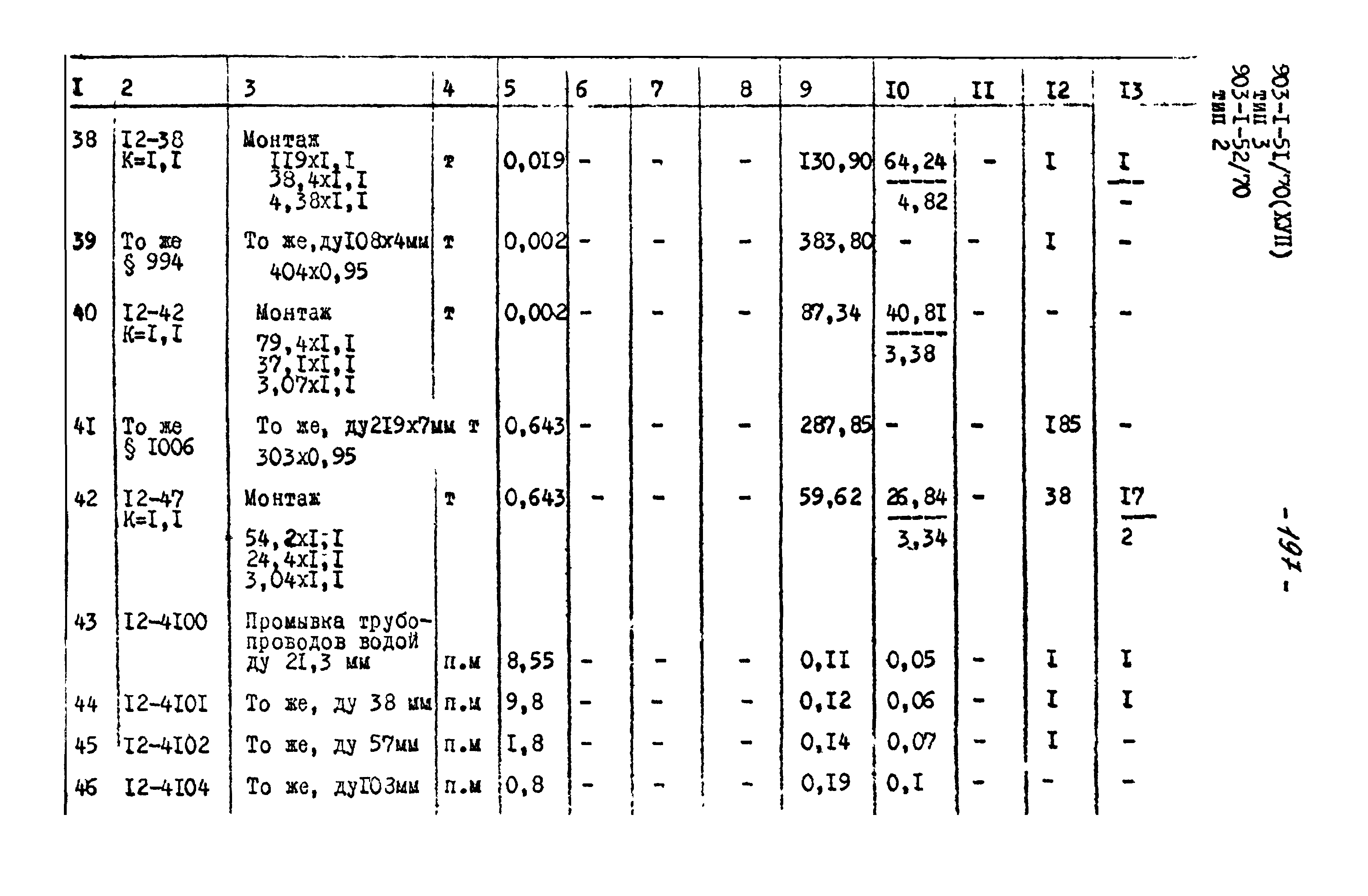 Типовой проект 903-1-52/70