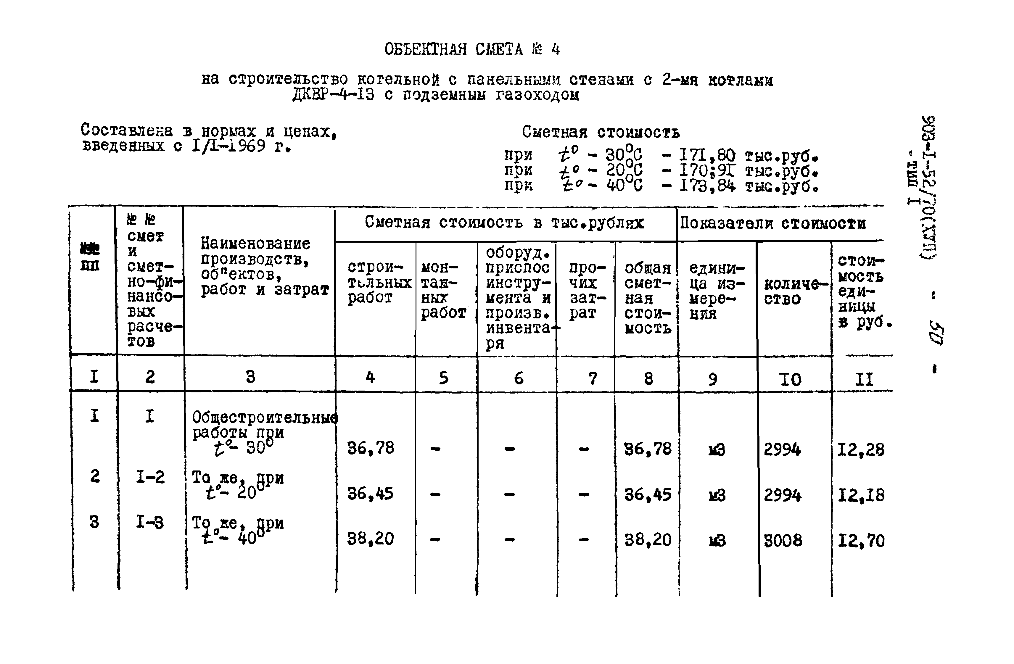 Типовой проект 903-1-52/70