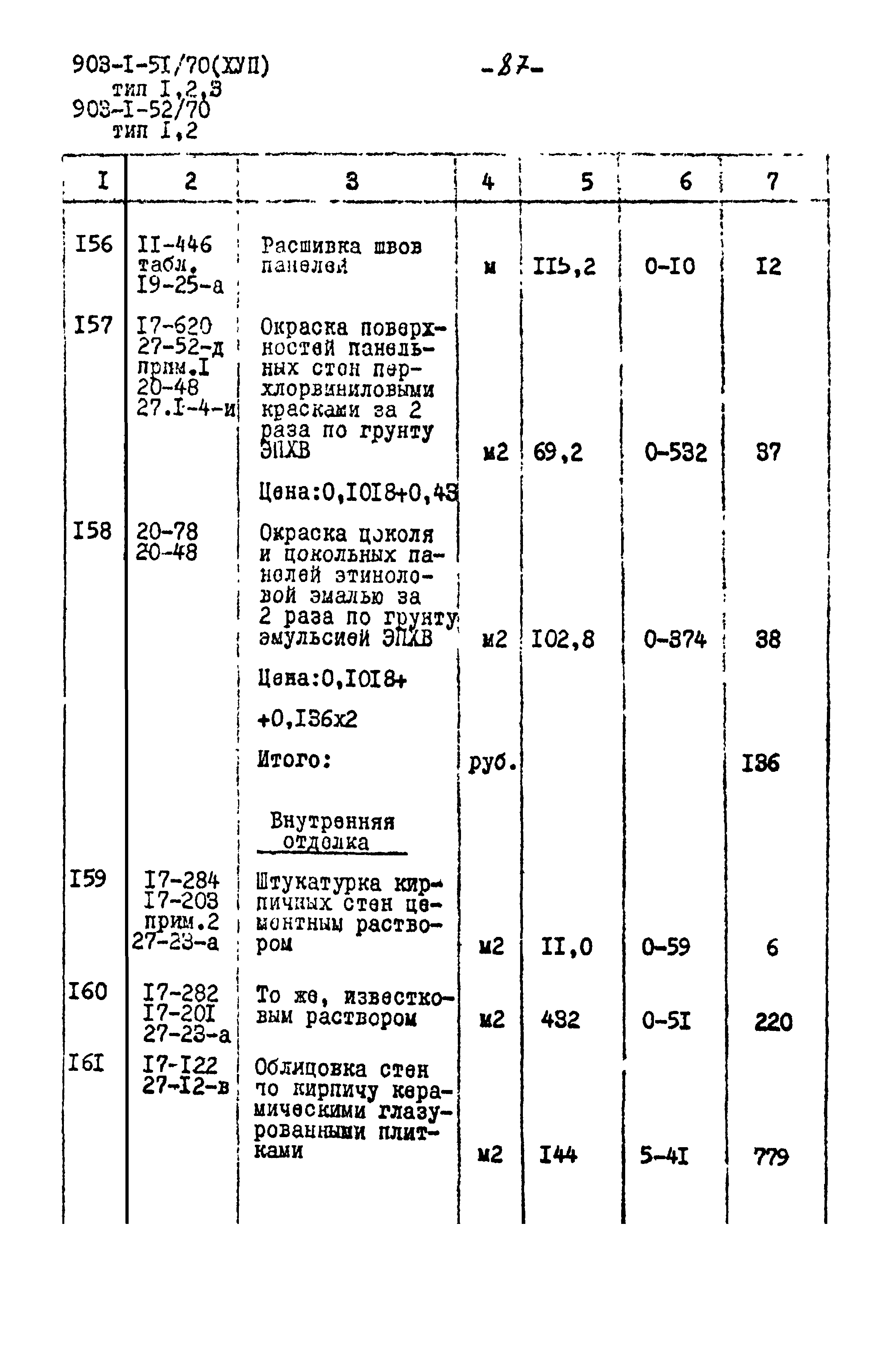 Типовой проект 903-1-52/70