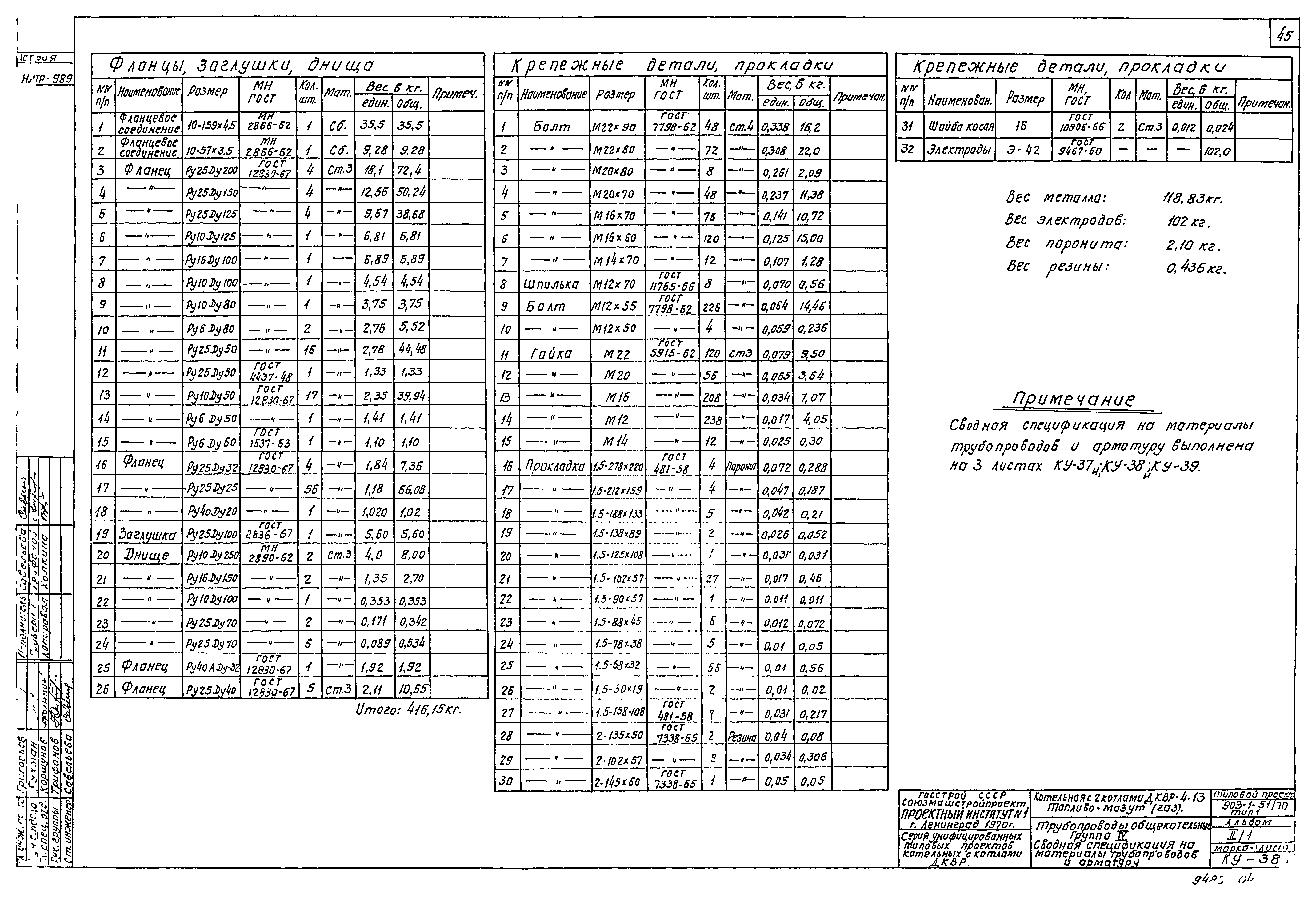 Типовой проект 903-1-52/70