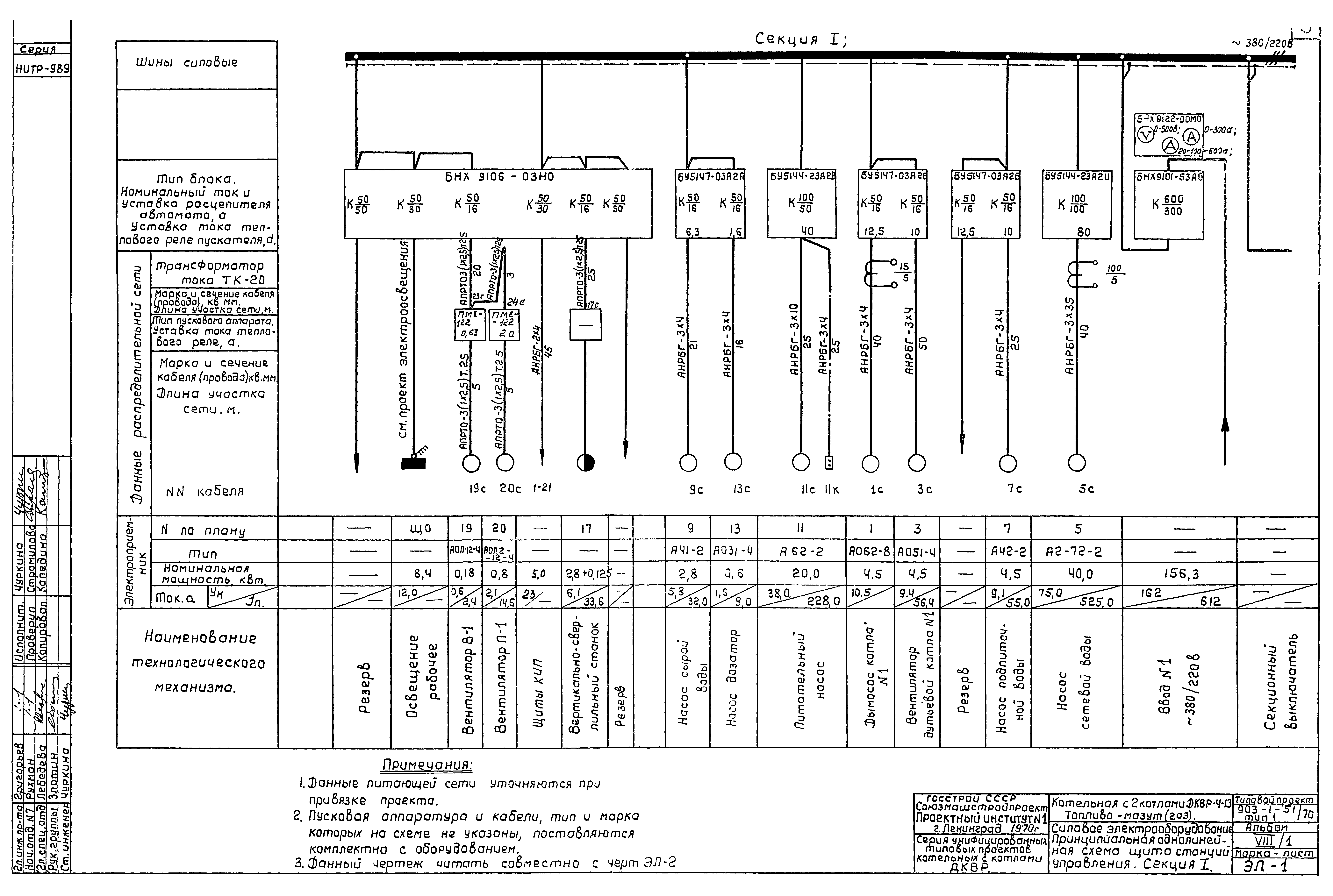 Типовой проект 903-1-51/70