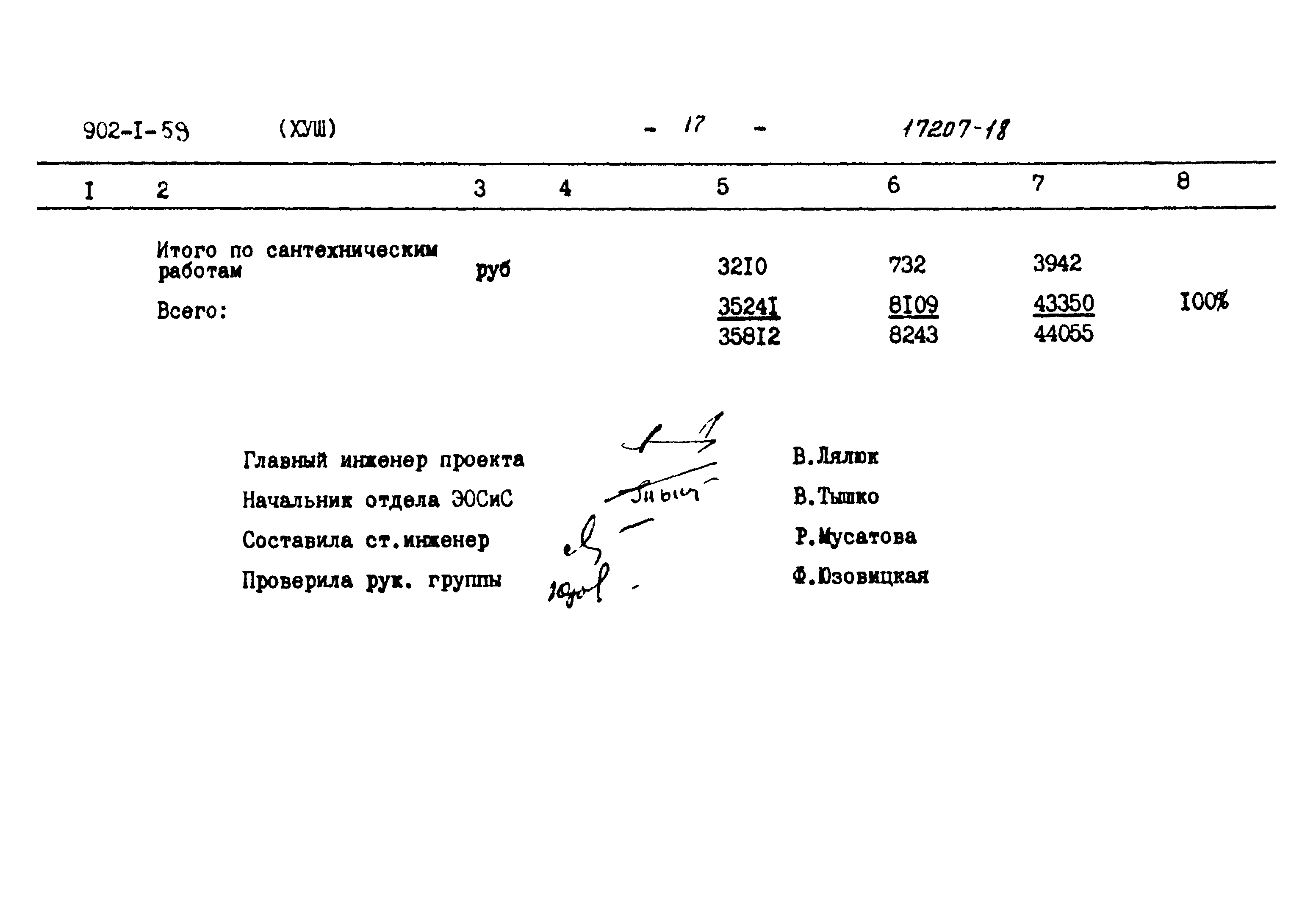 Типовой проект 902-1-59