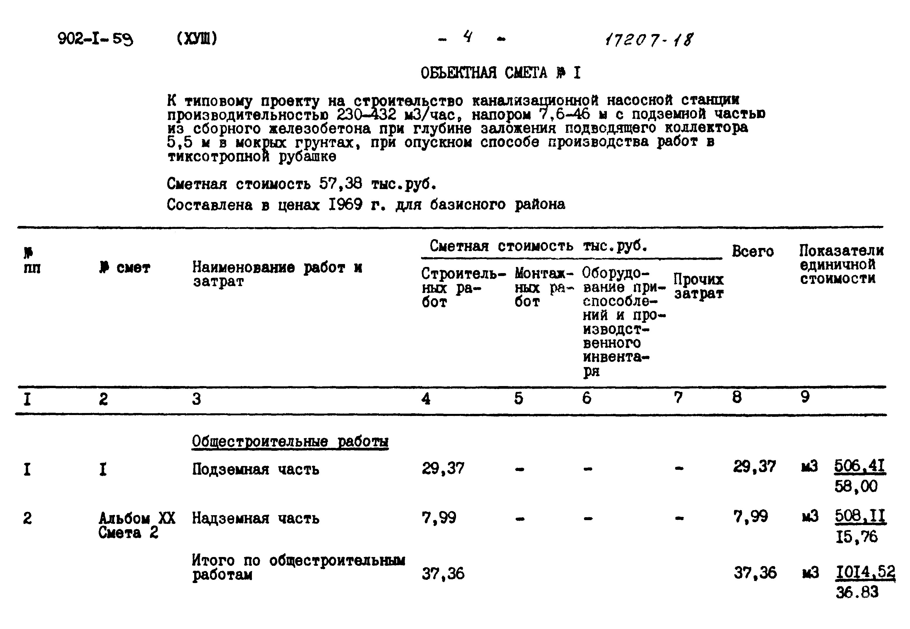 Типовой проект 902-1-59