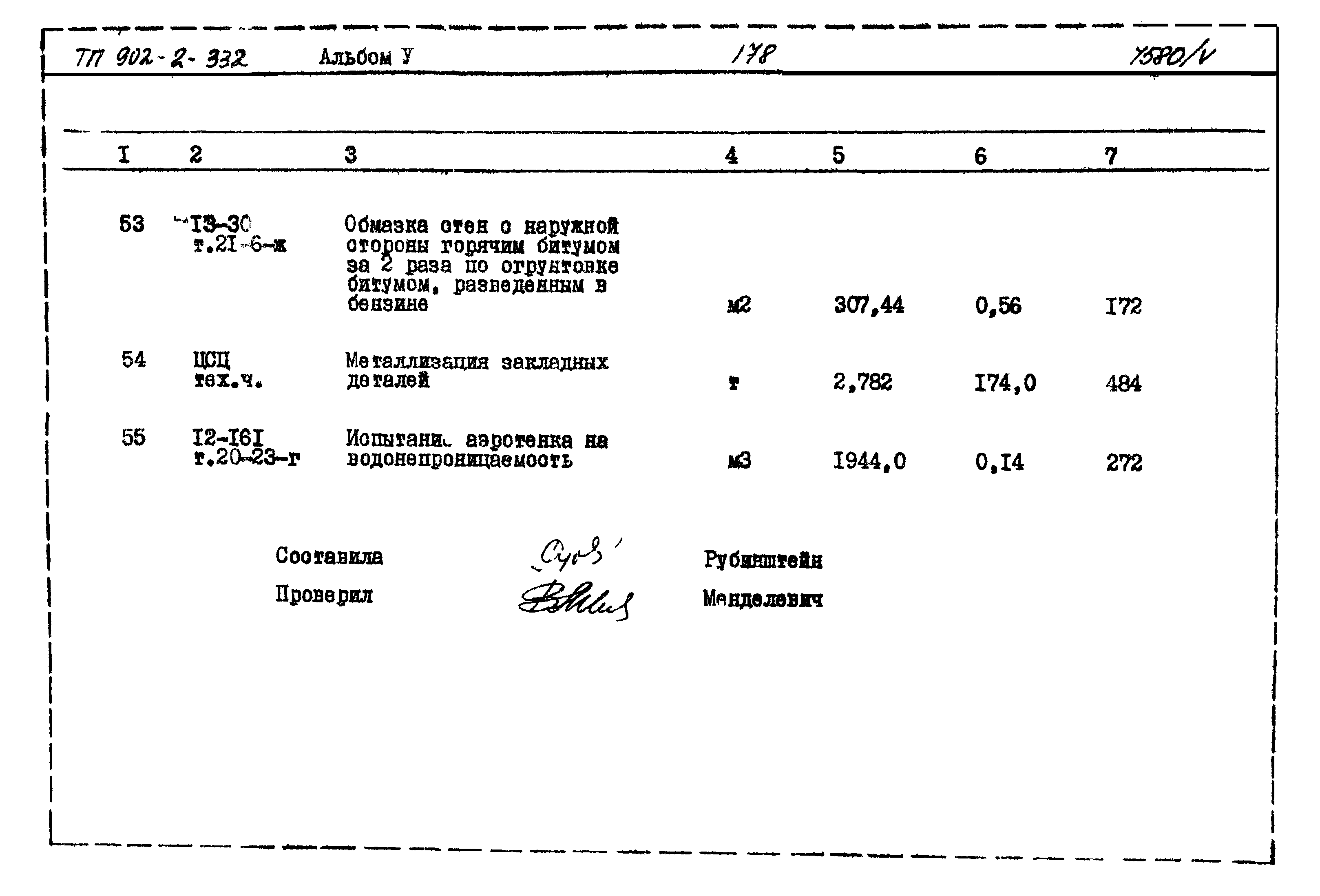 Типовой проект 902-2-332