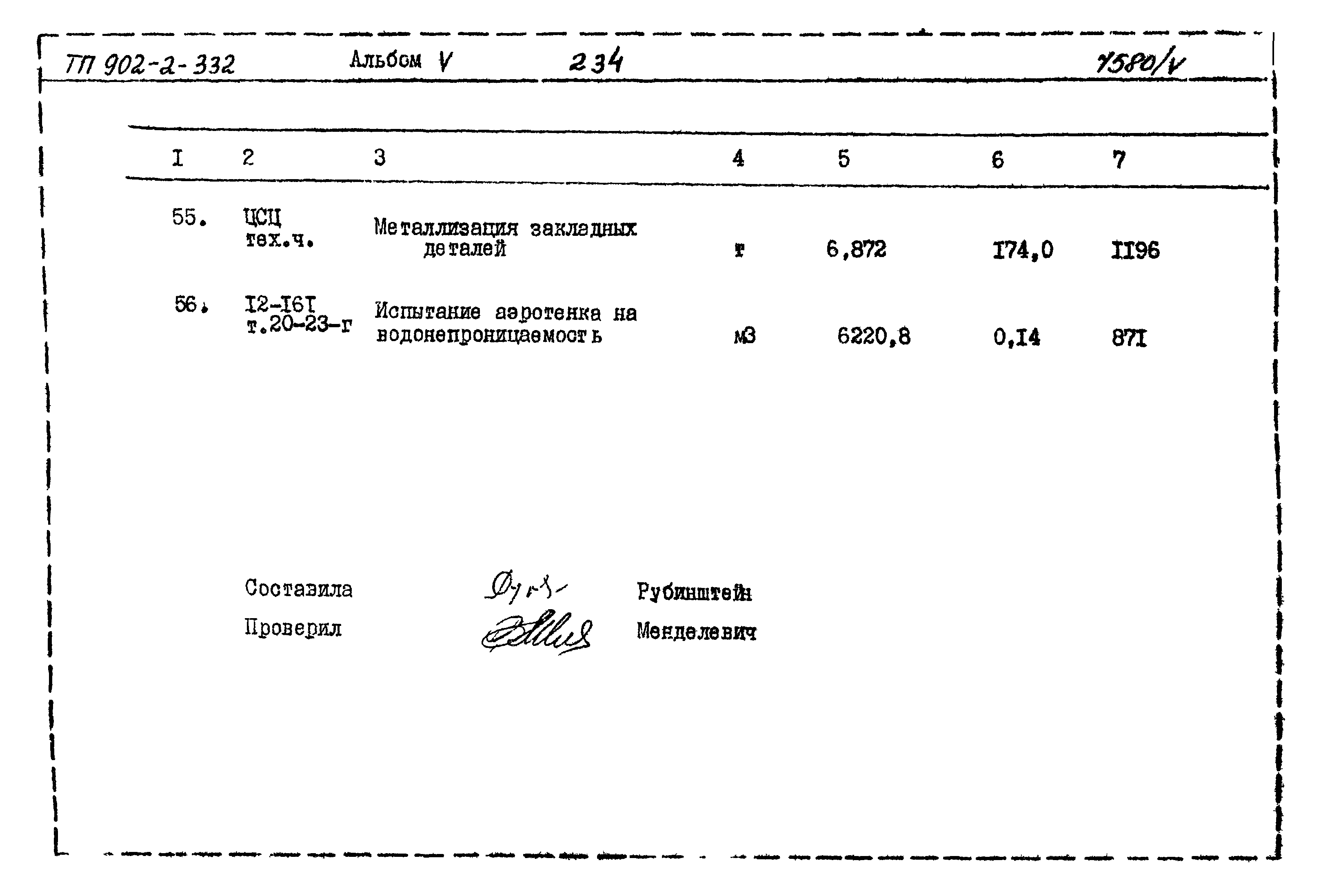 Типовой проект 902-2-332