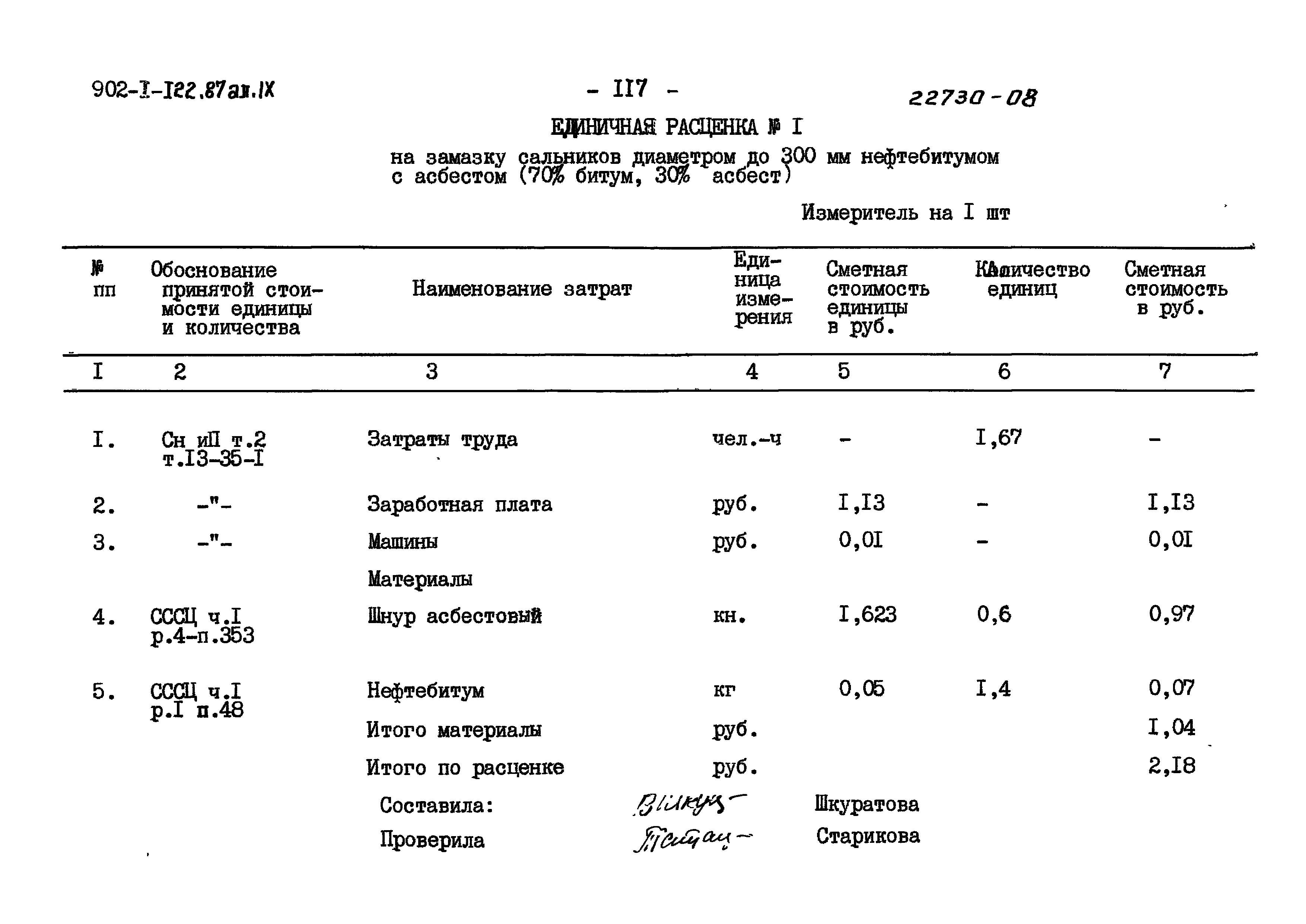 Типовой проект 902-1-122.87