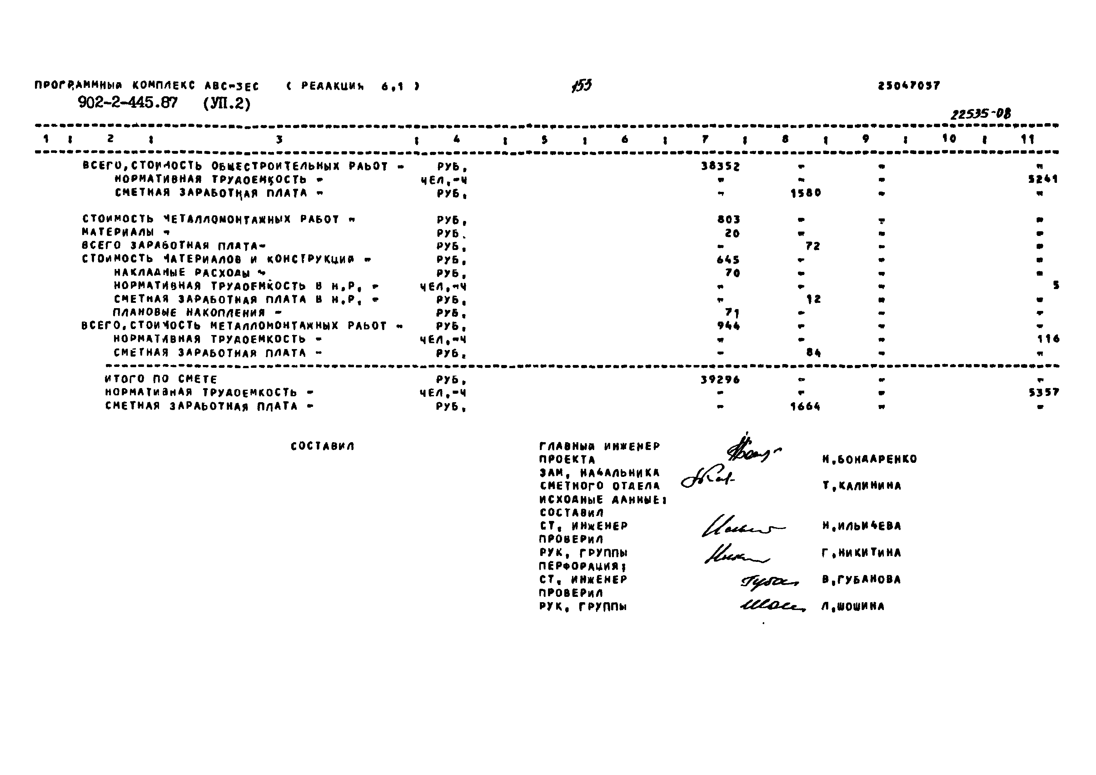 Типовой проект 902-2-445.87