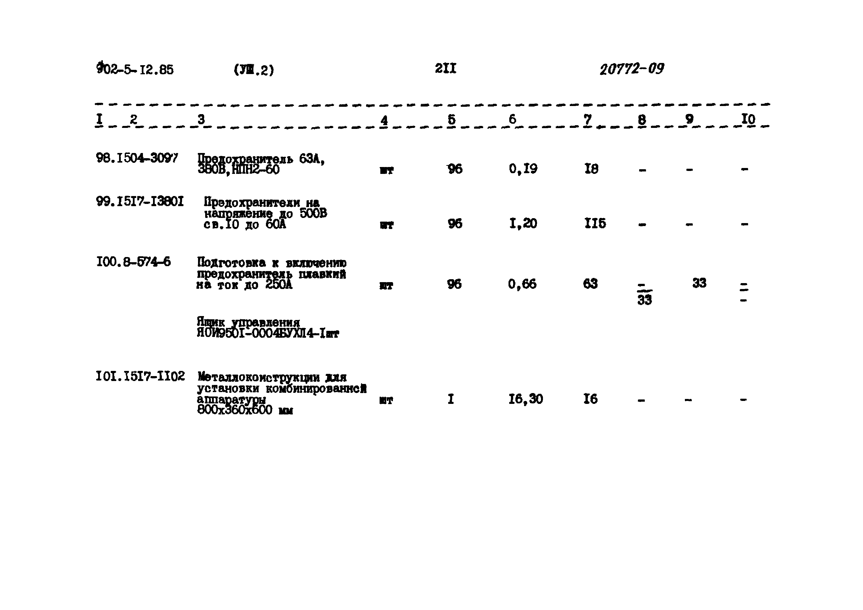 Типовой проект 902-5-12.85