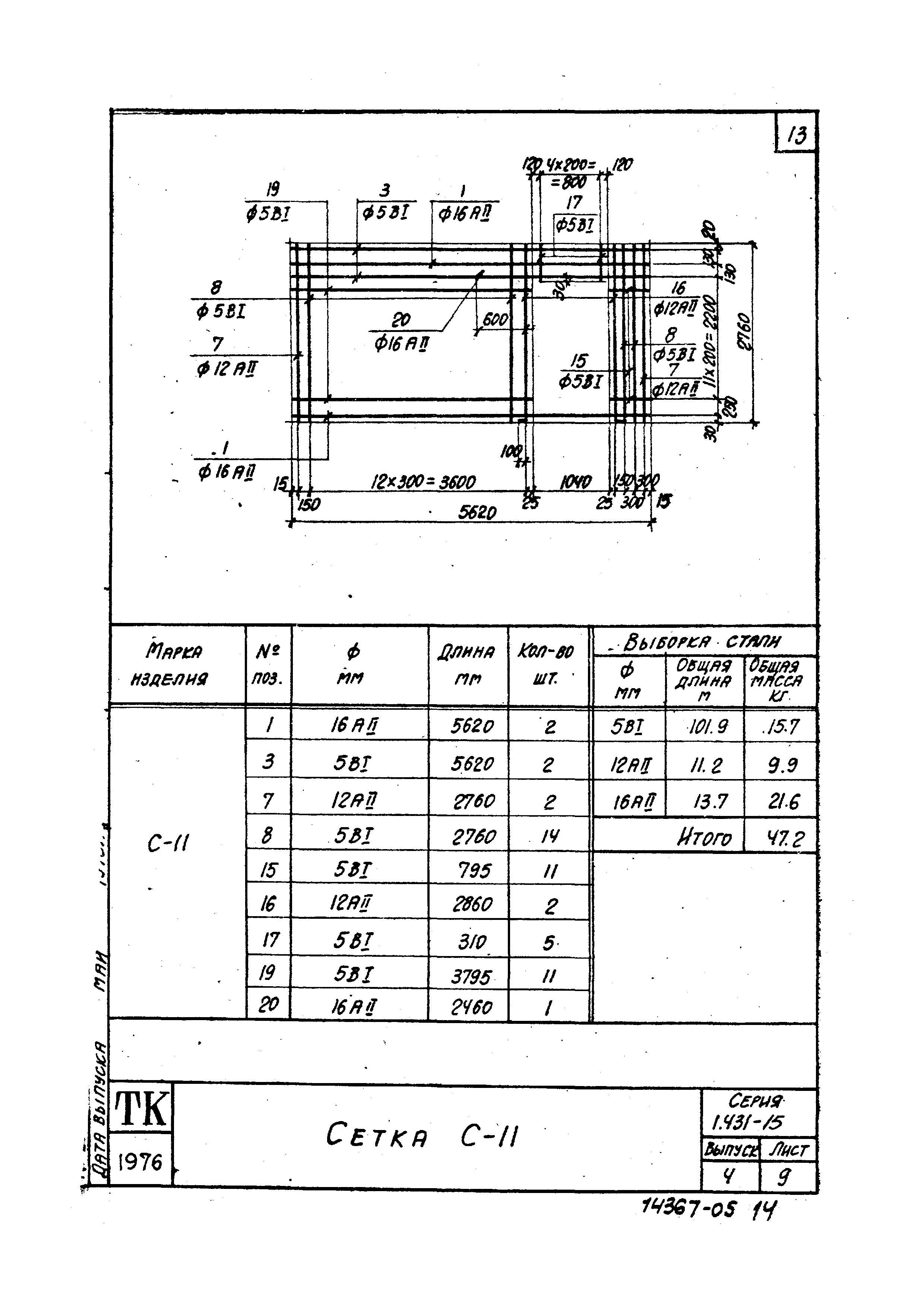 Серия 1.431-15