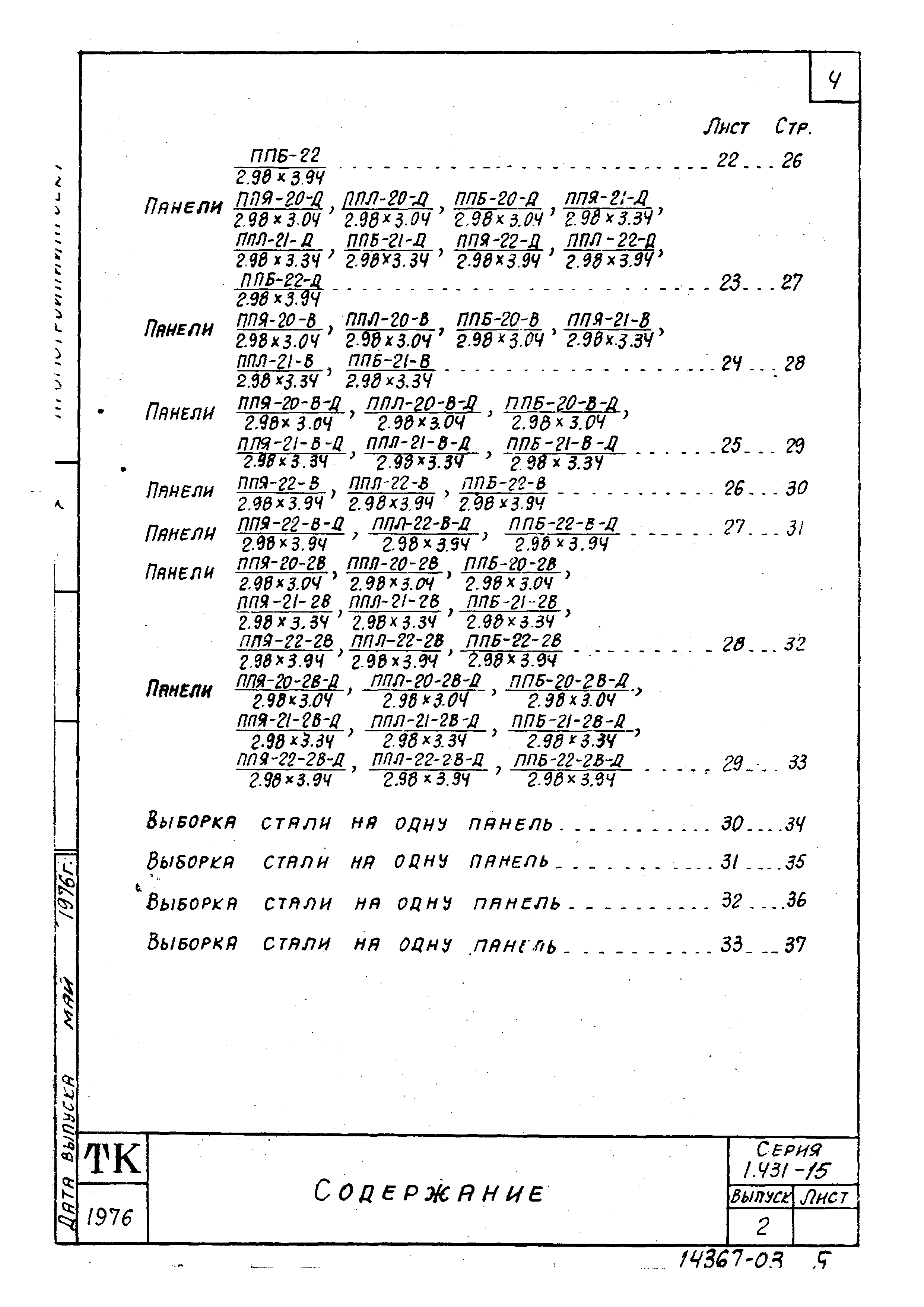 Серия 1.431-15