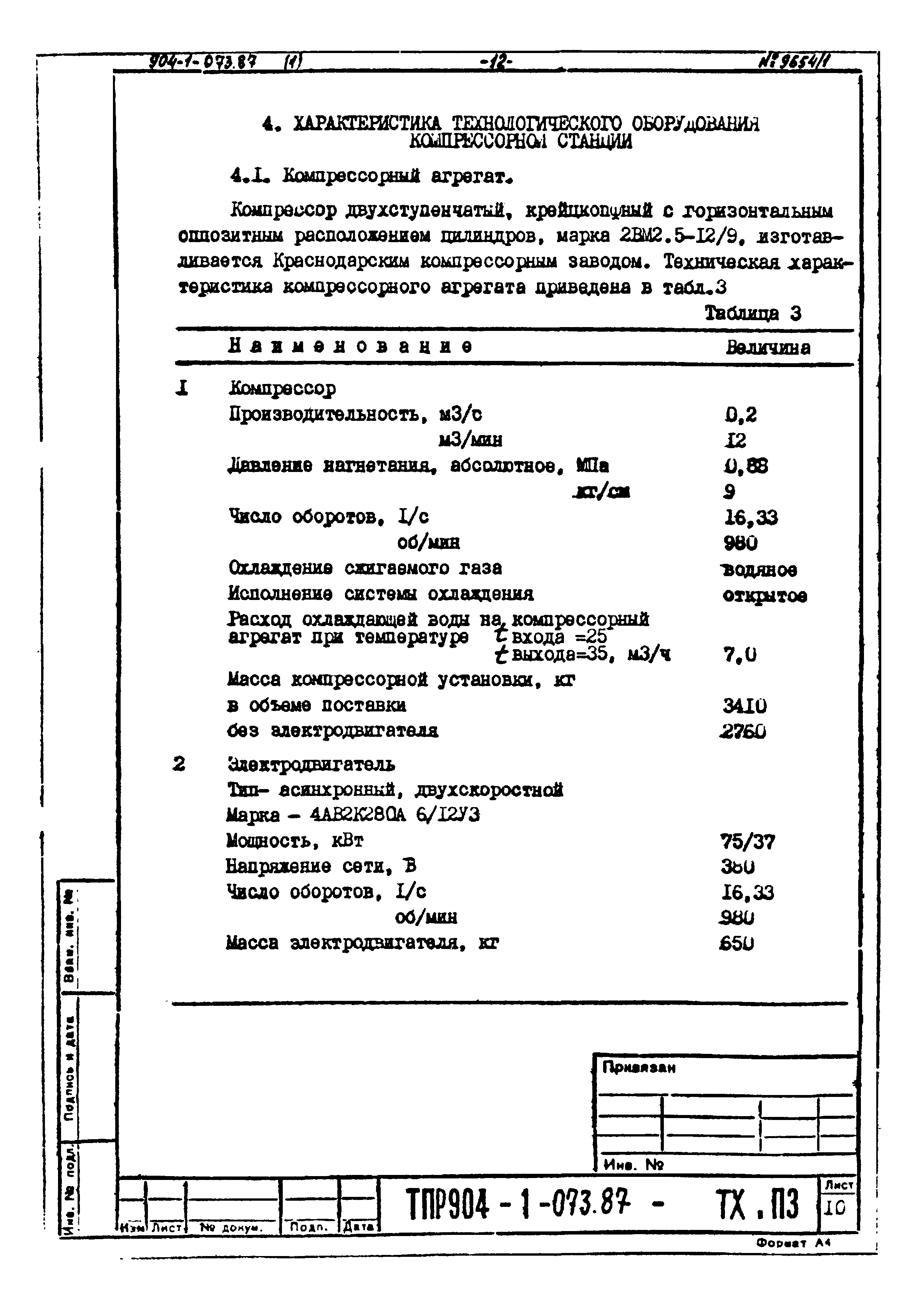 Типовые проектные решения 904-1-073.87