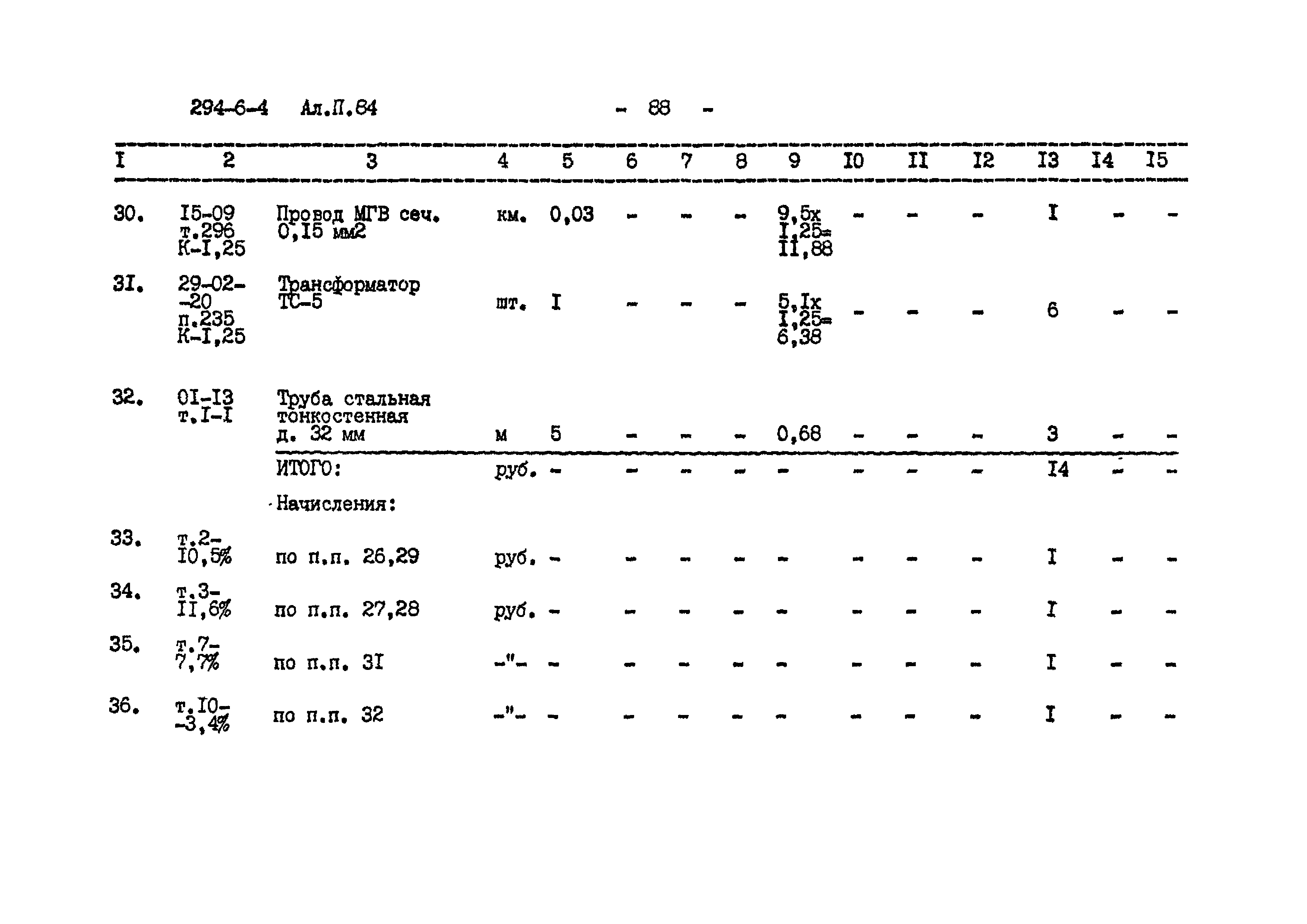 Типовой проект 294-6-4