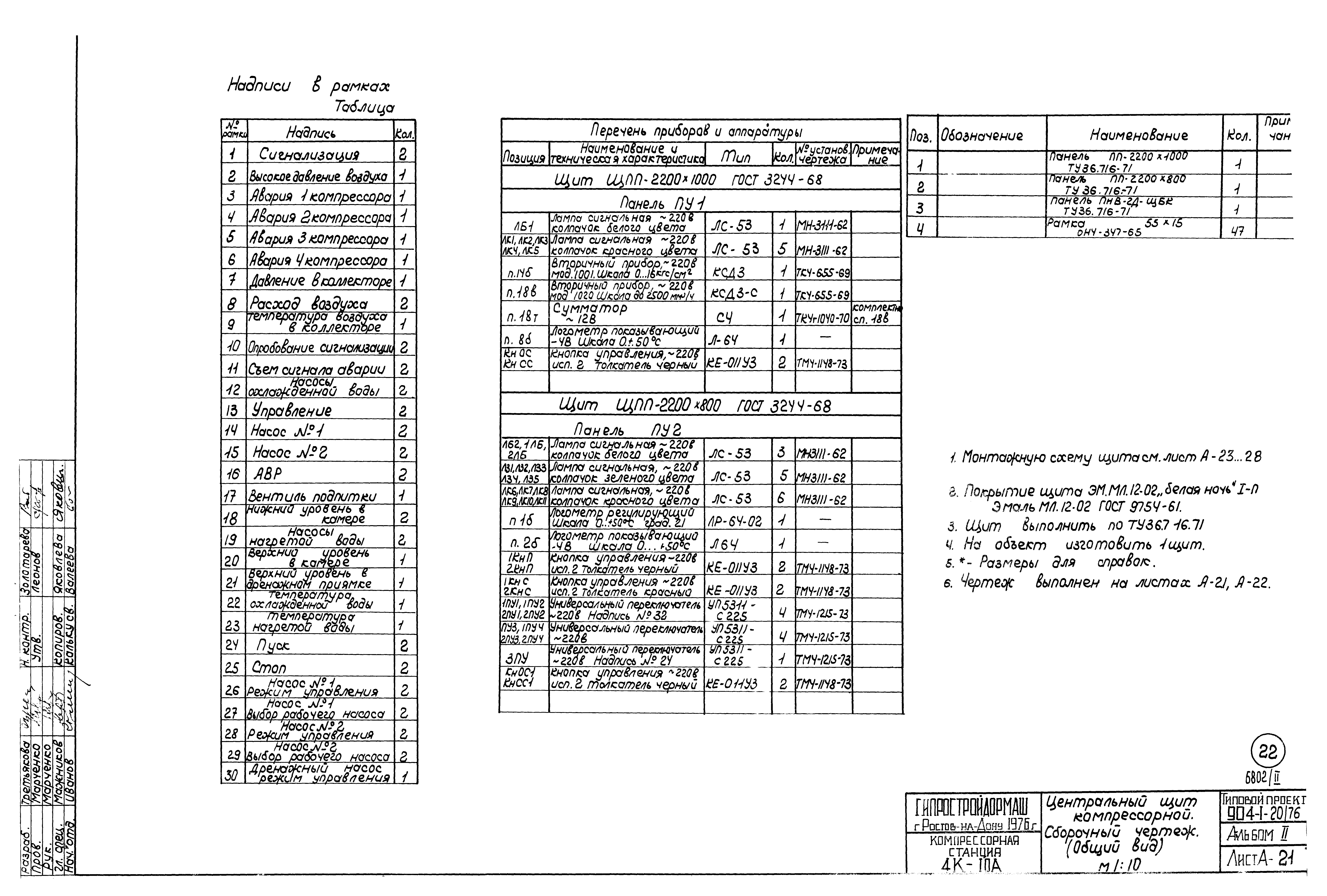 Типовой проект 904-1-20/76