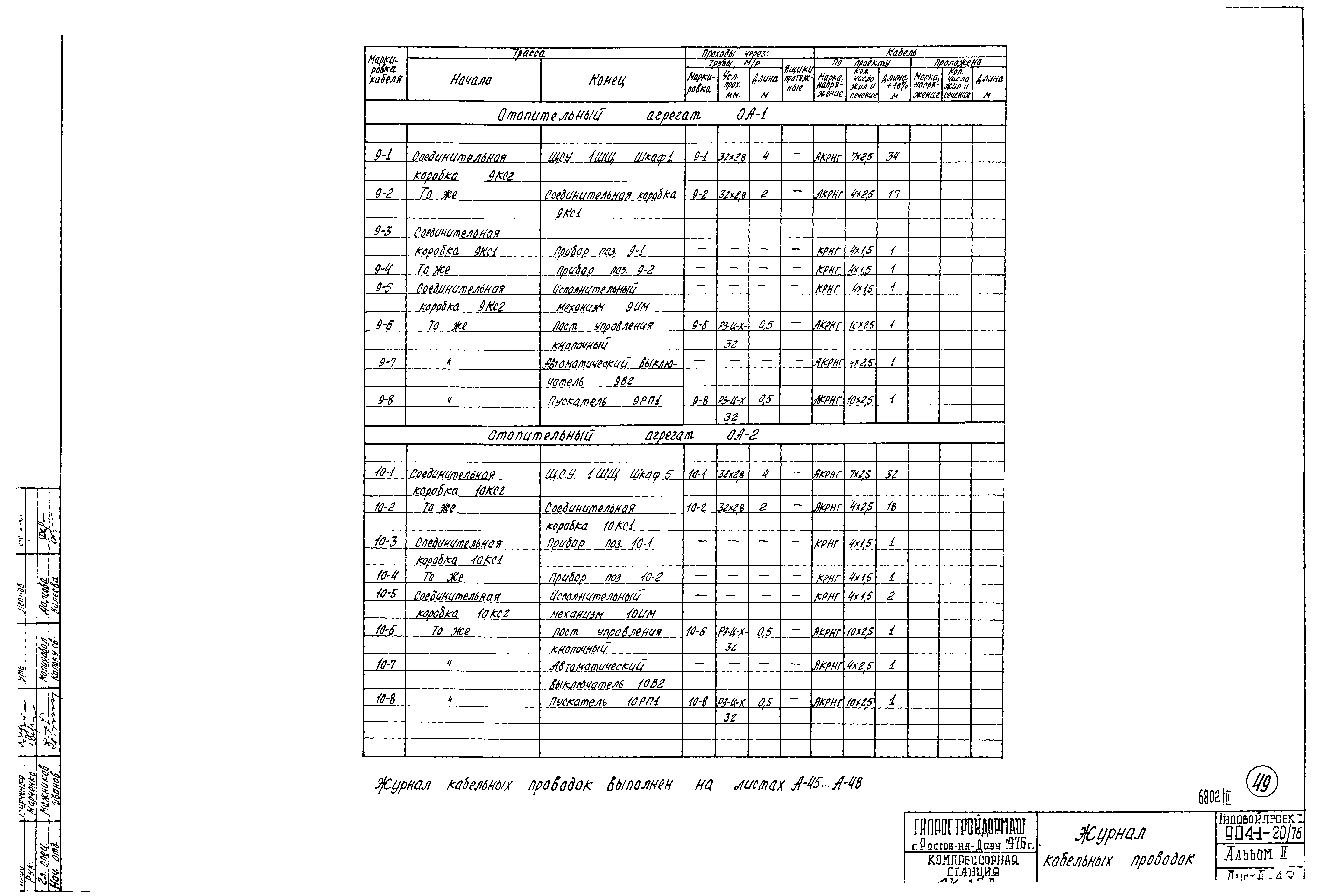 Типовой проект 904-1-20/76