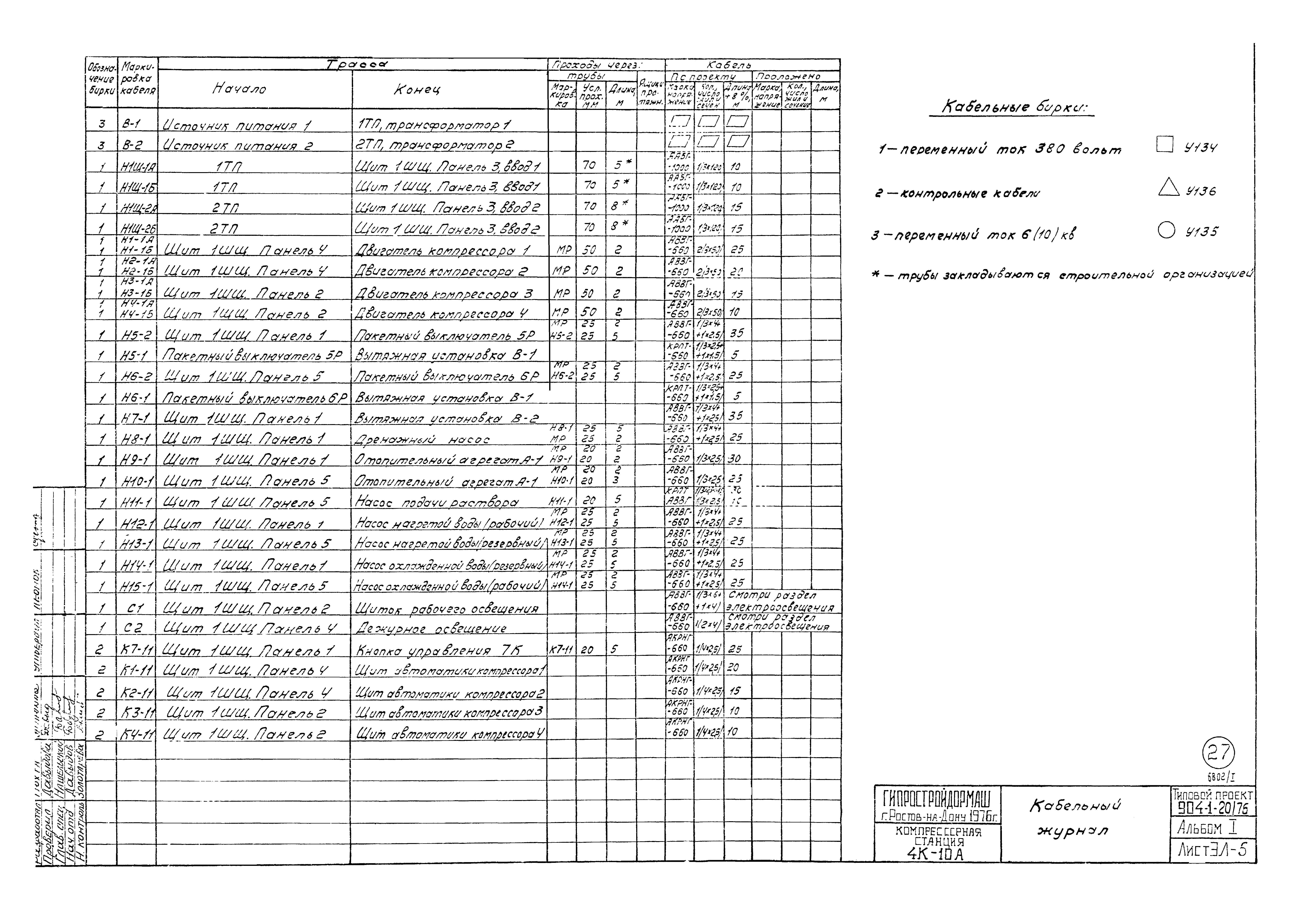 Типовой проект 904-1-20/76