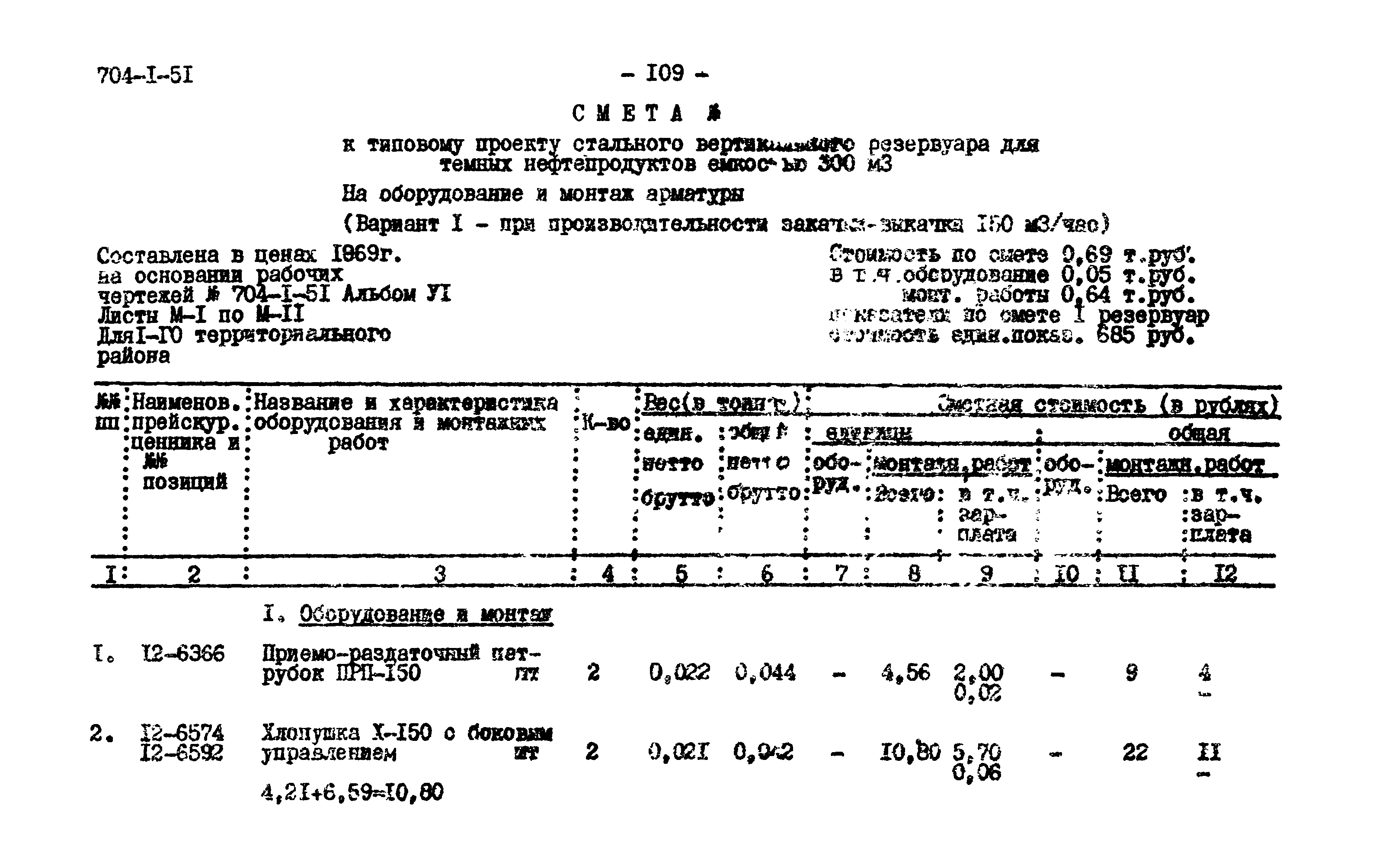 Типовой проект 704-1-51