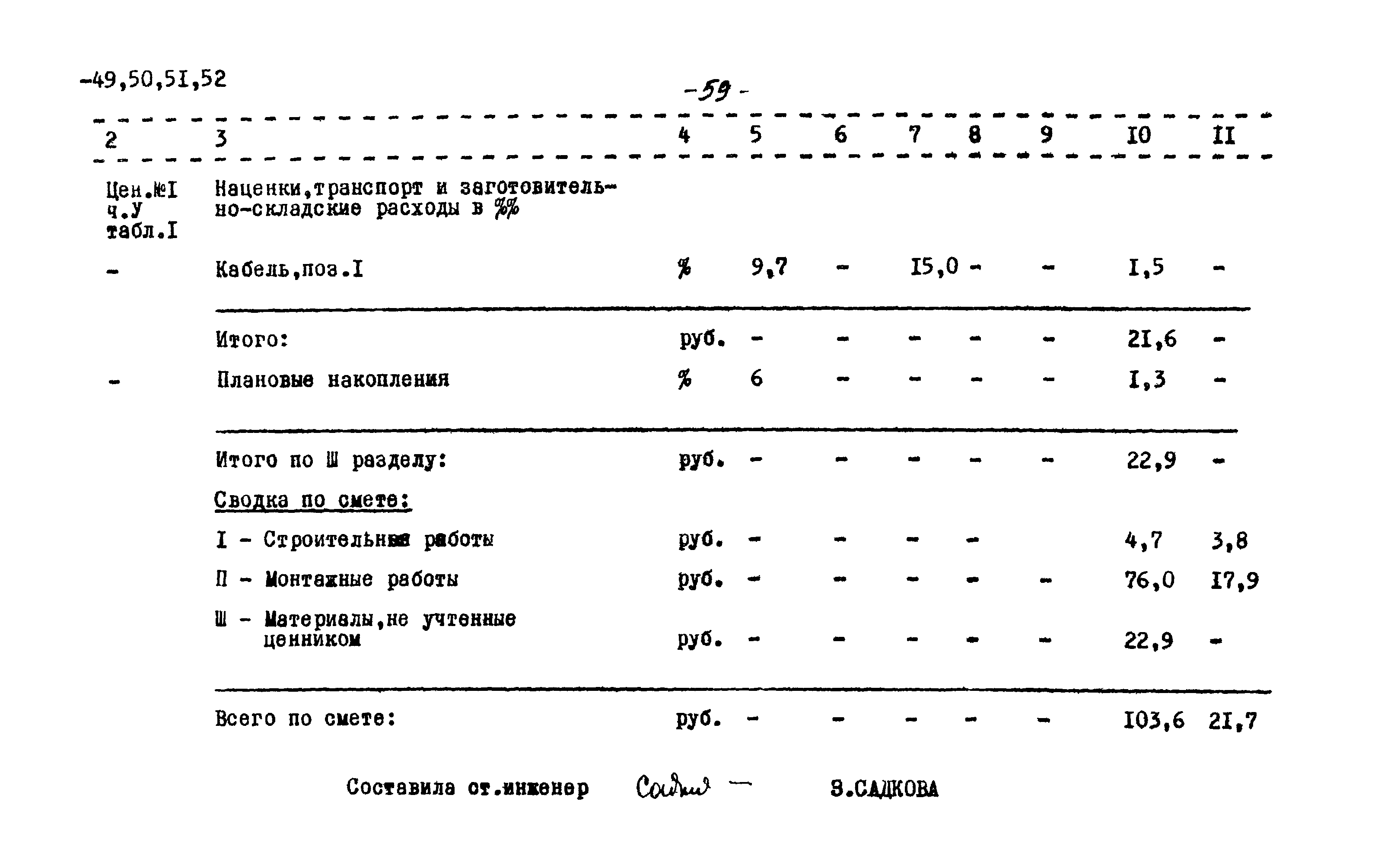 Типовой проект 704-1-51