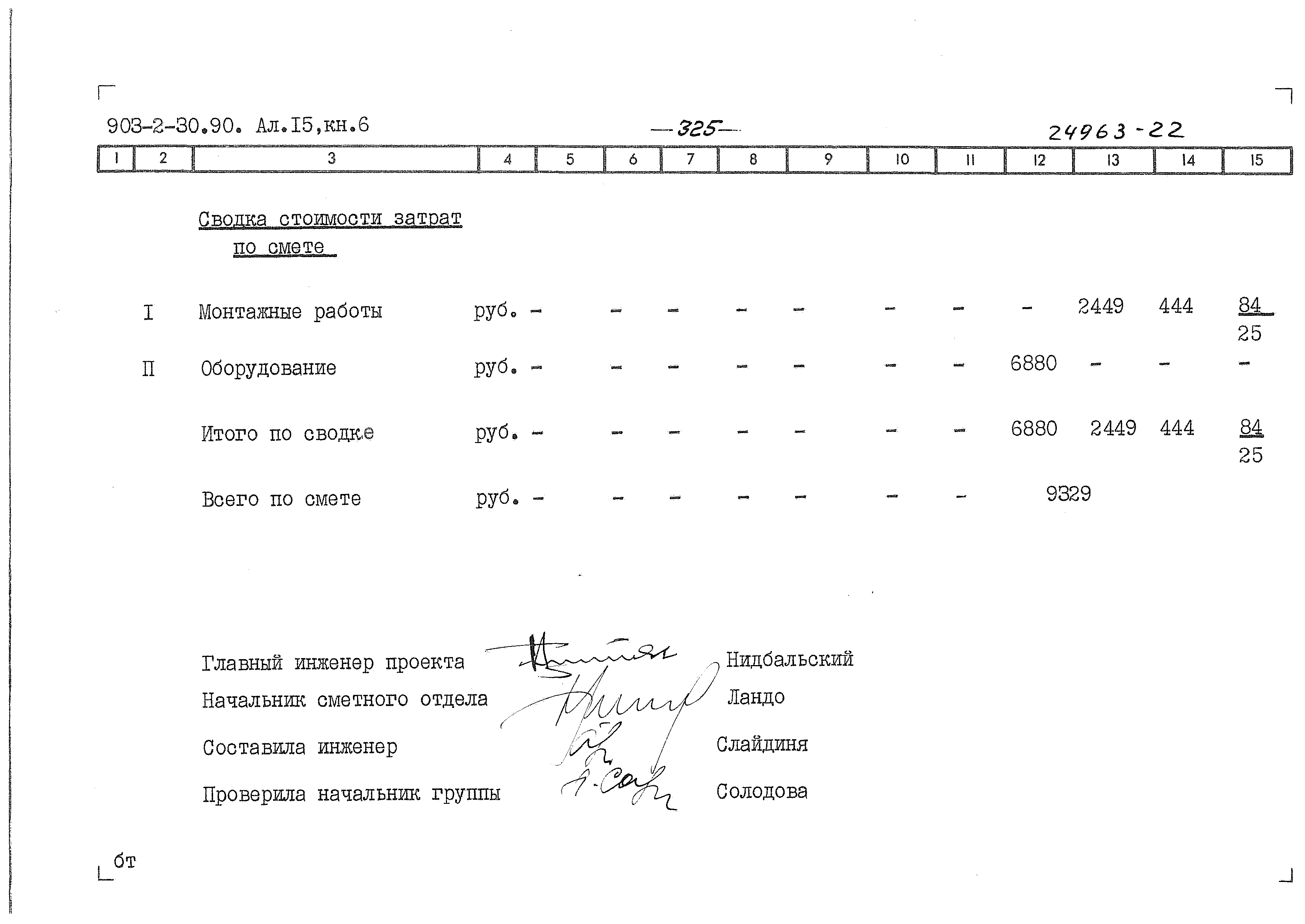 Типовой проект 903-2-34.90