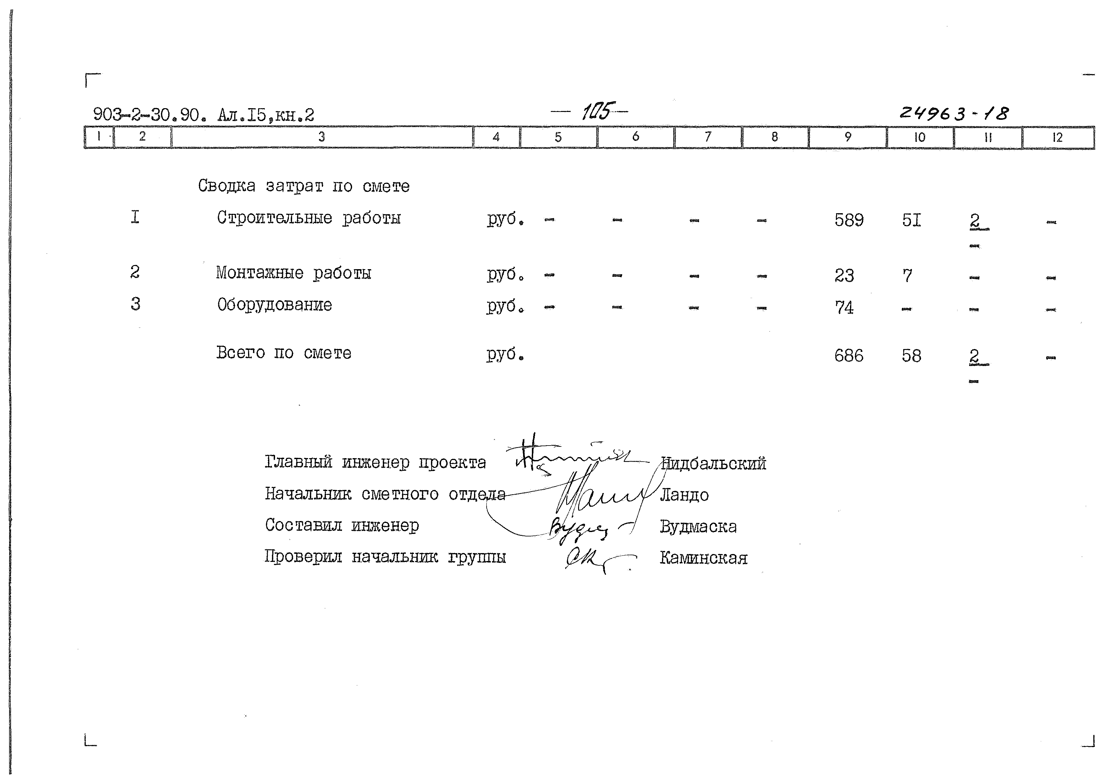 Типовой проект 903-2-34.90