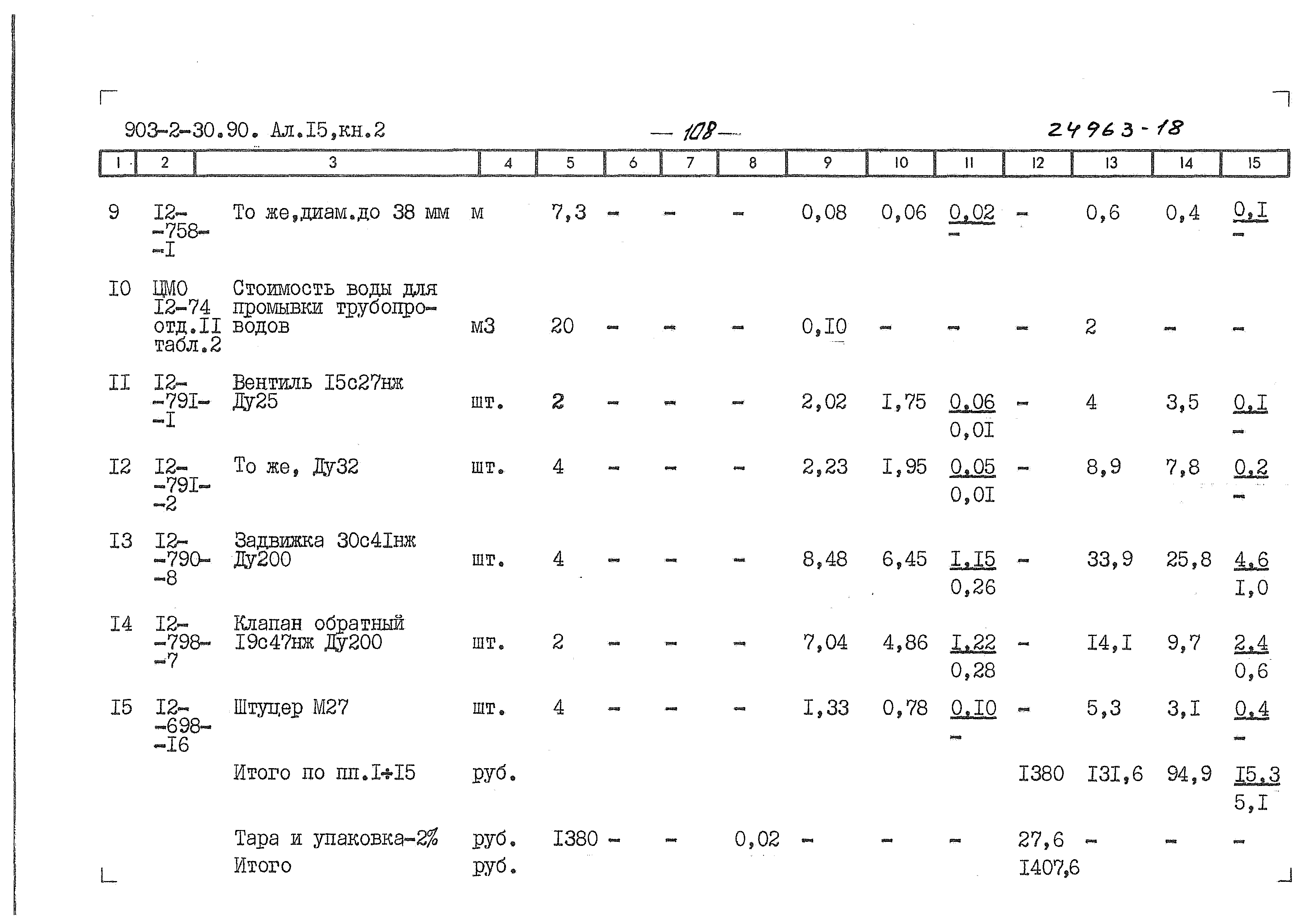 Типовой проект 903-2-34.90