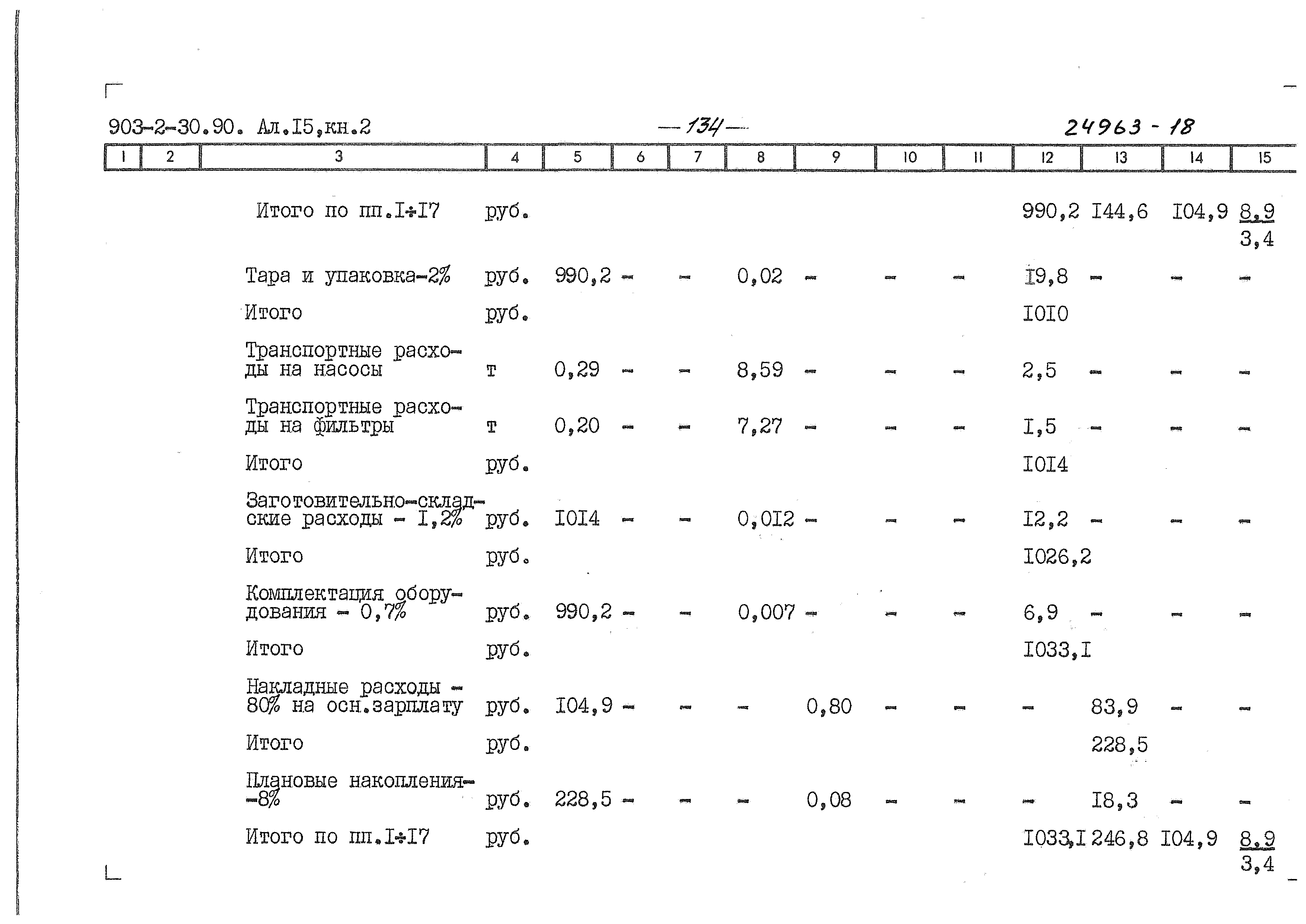 Типовой проект 903-2-34.90