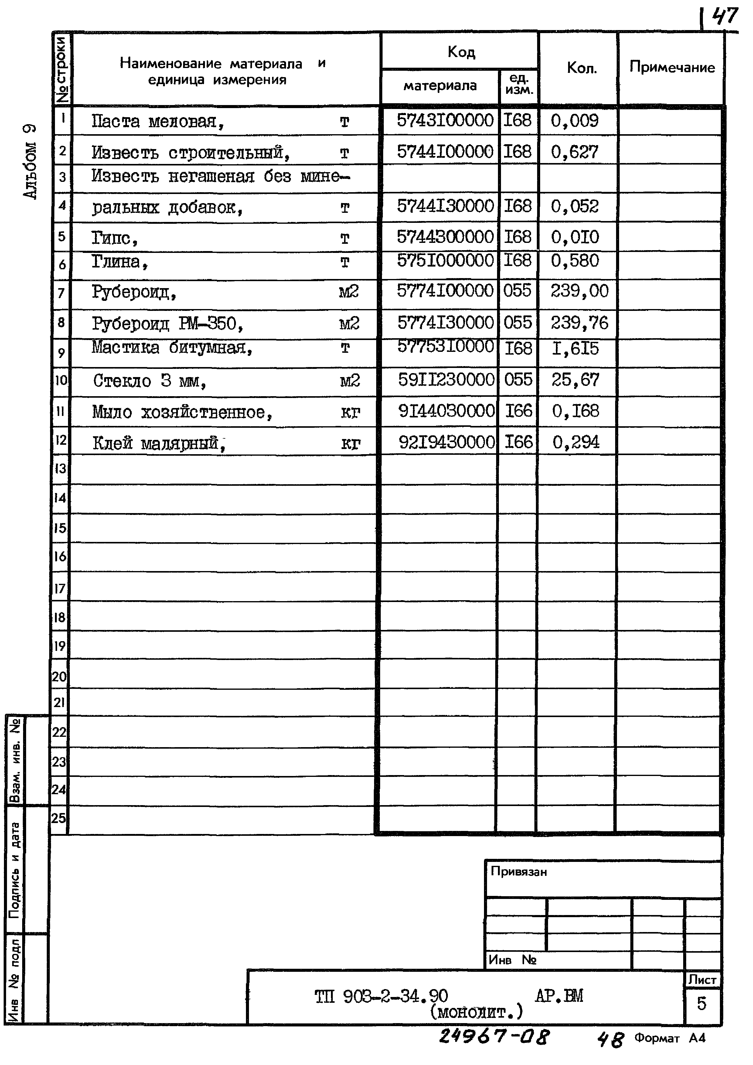 Типовой проект 903-2-34.90