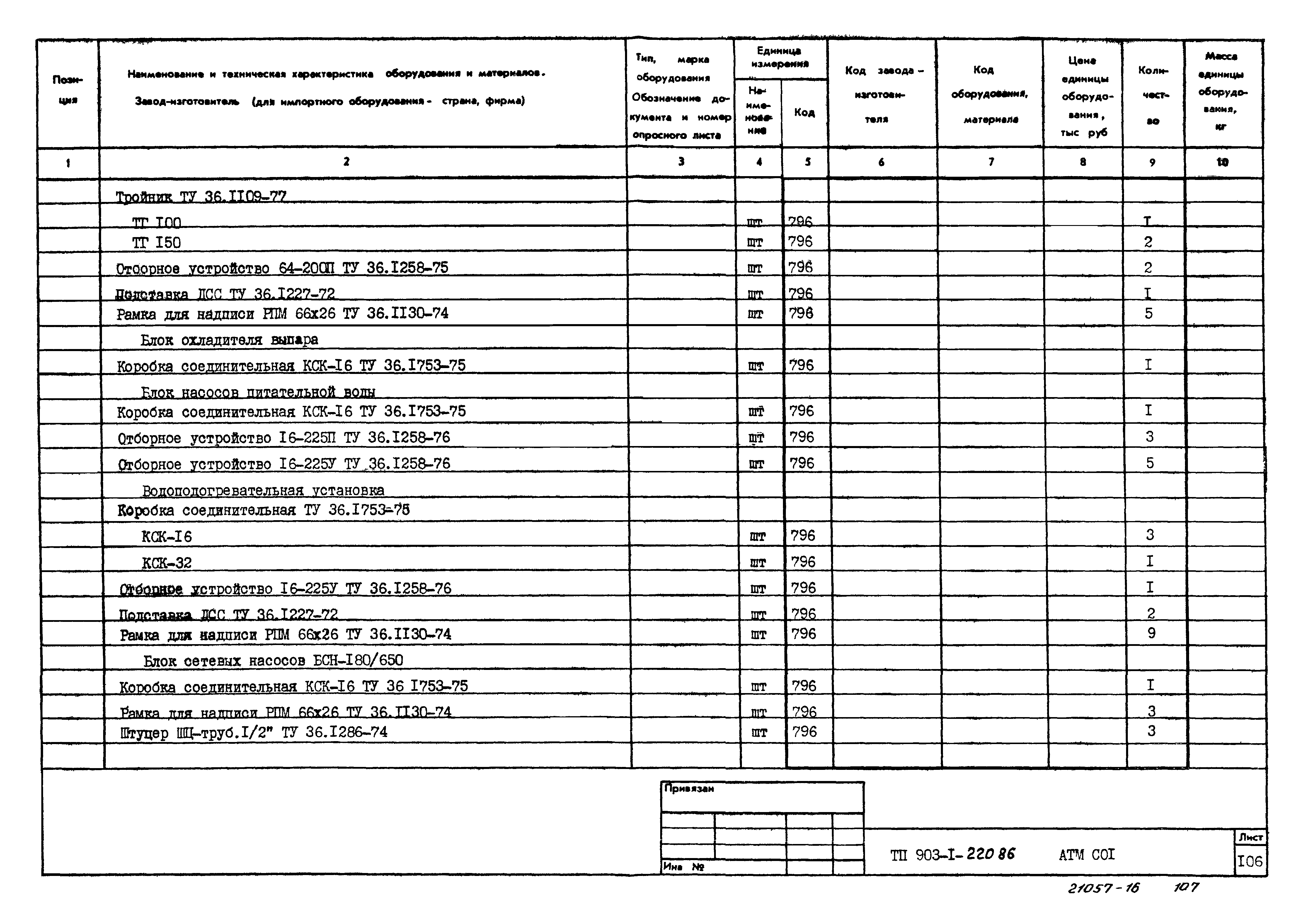 Типовой проект 903-1-220.86