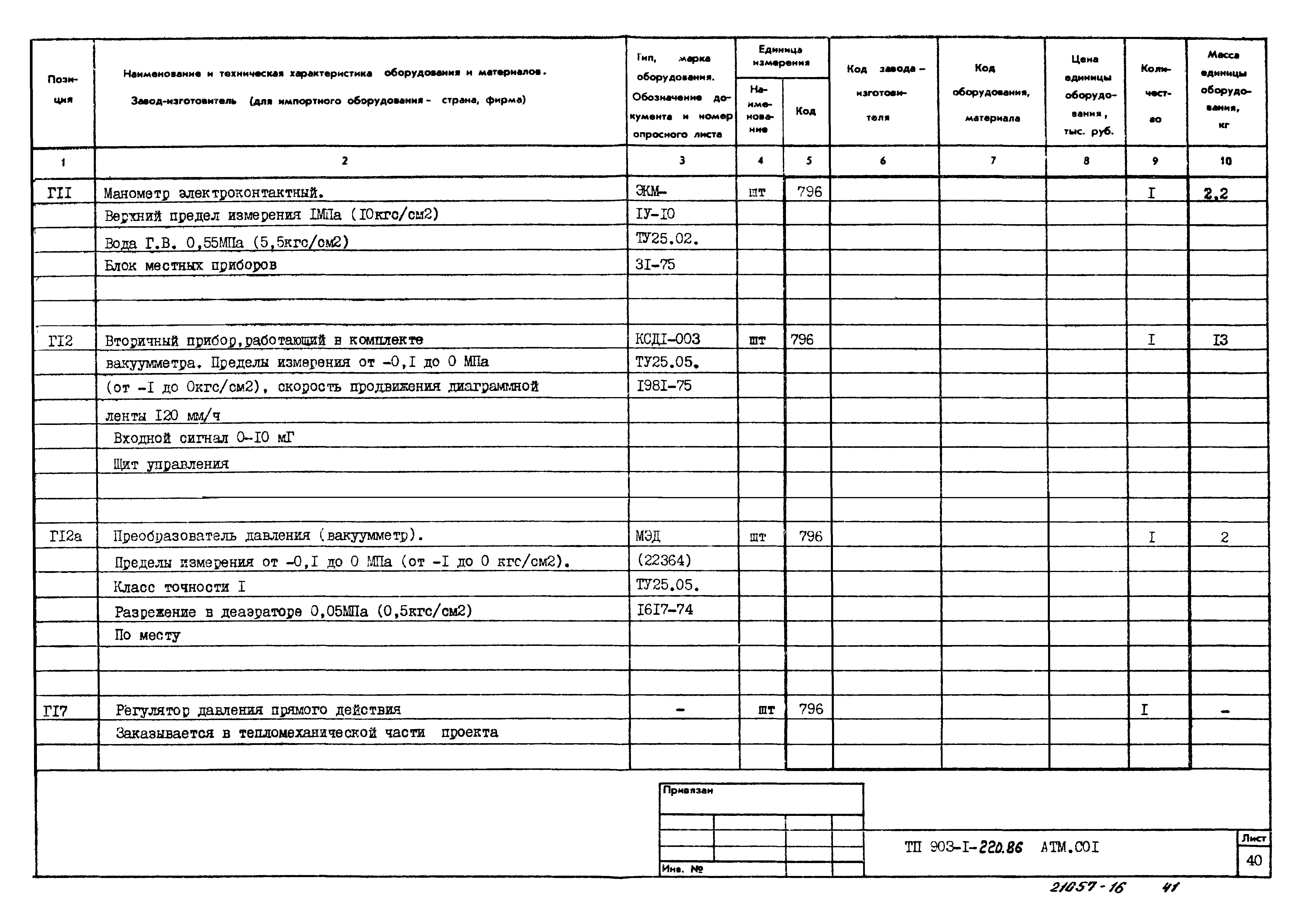 Типовой проект 903-1-220.86