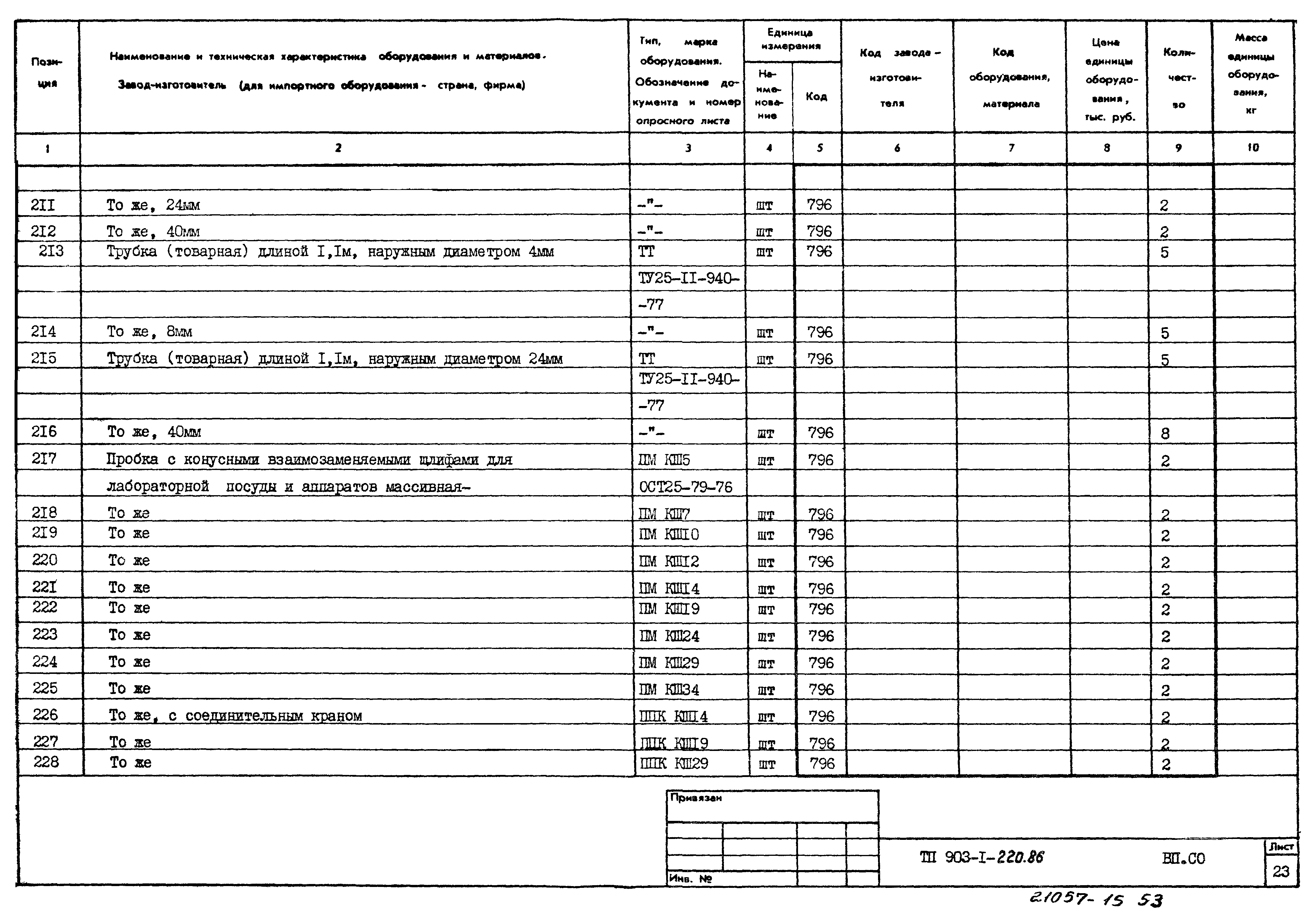 Типовой проект 903-1-220.86