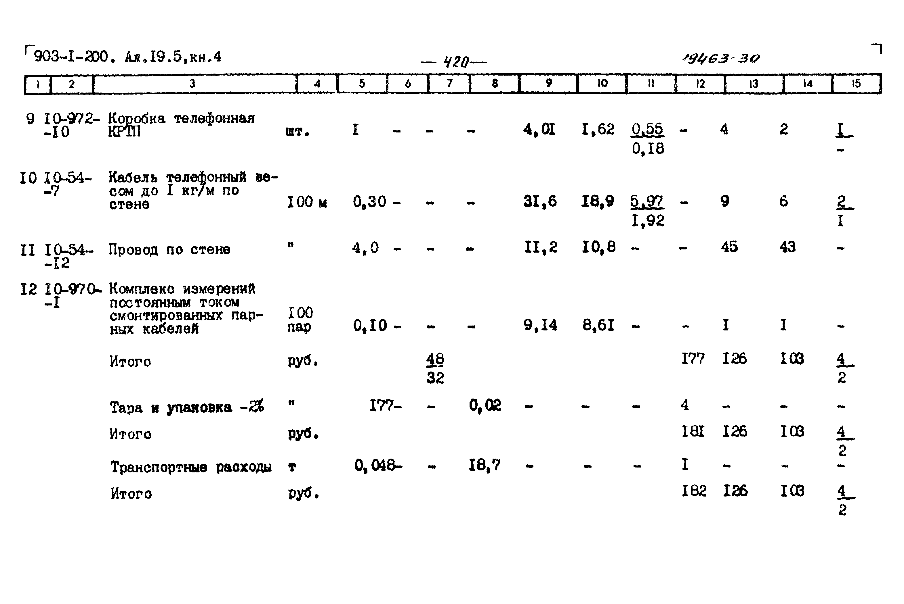 Типовой проект 903-1-204