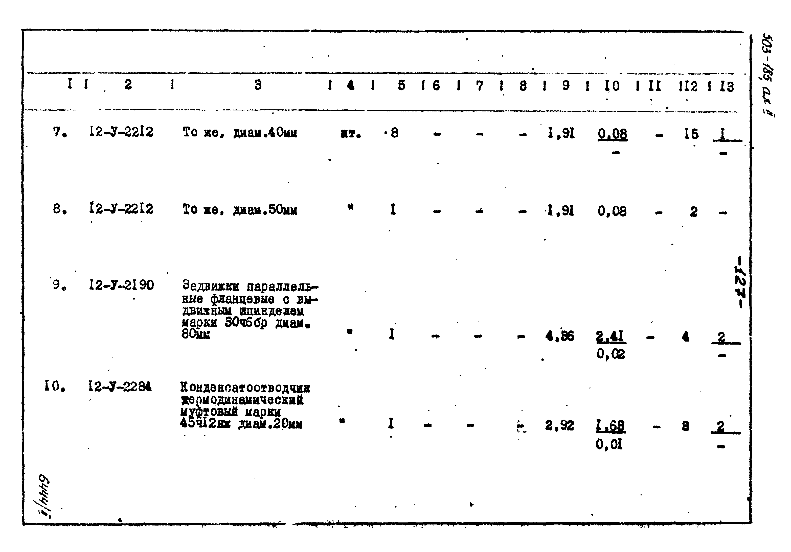 Типовой проект 503-185