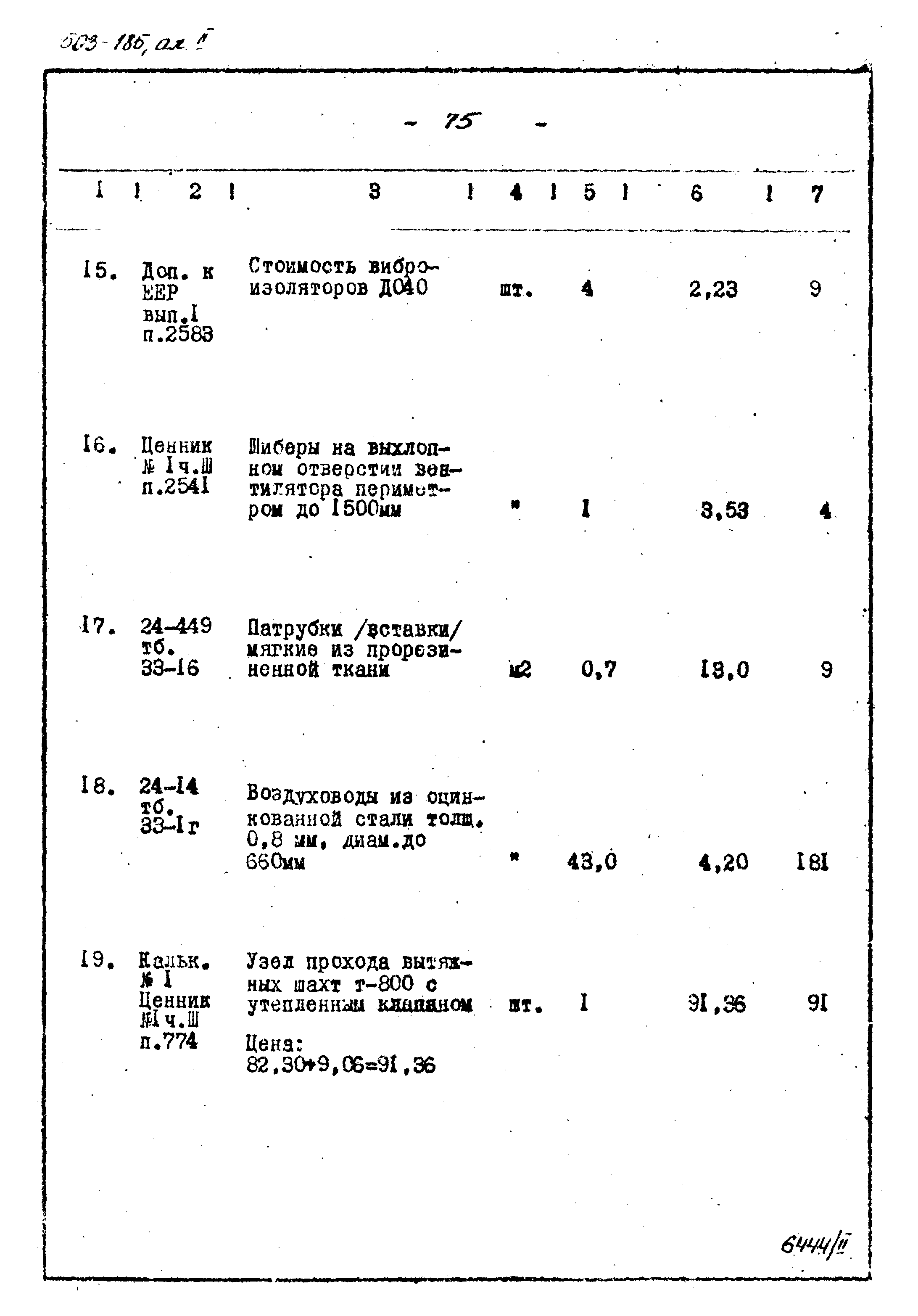 Типовой проект 503-185