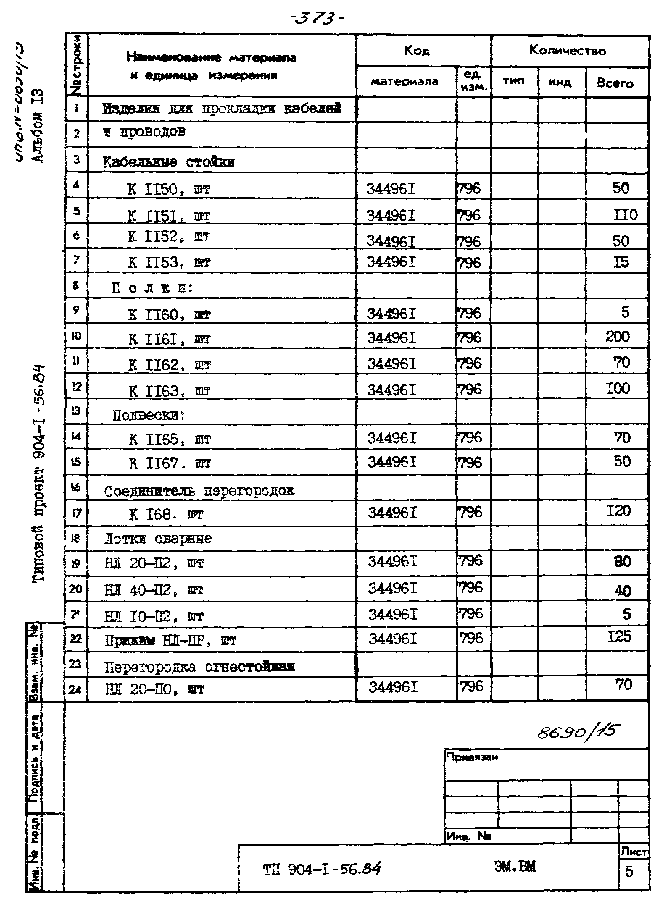 Типовой проект 904-1-56.84