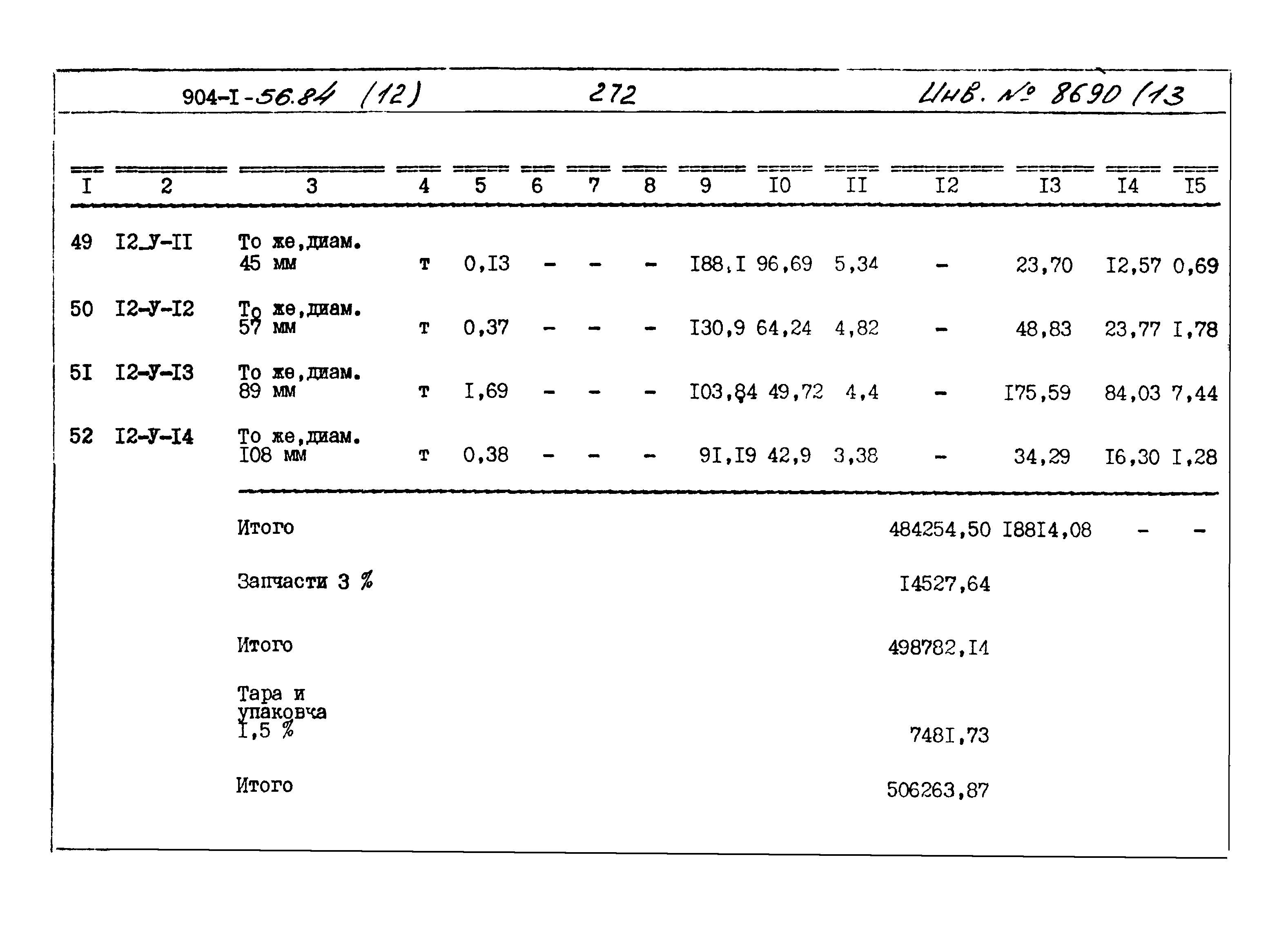 Типовой проект 904-1-56.84