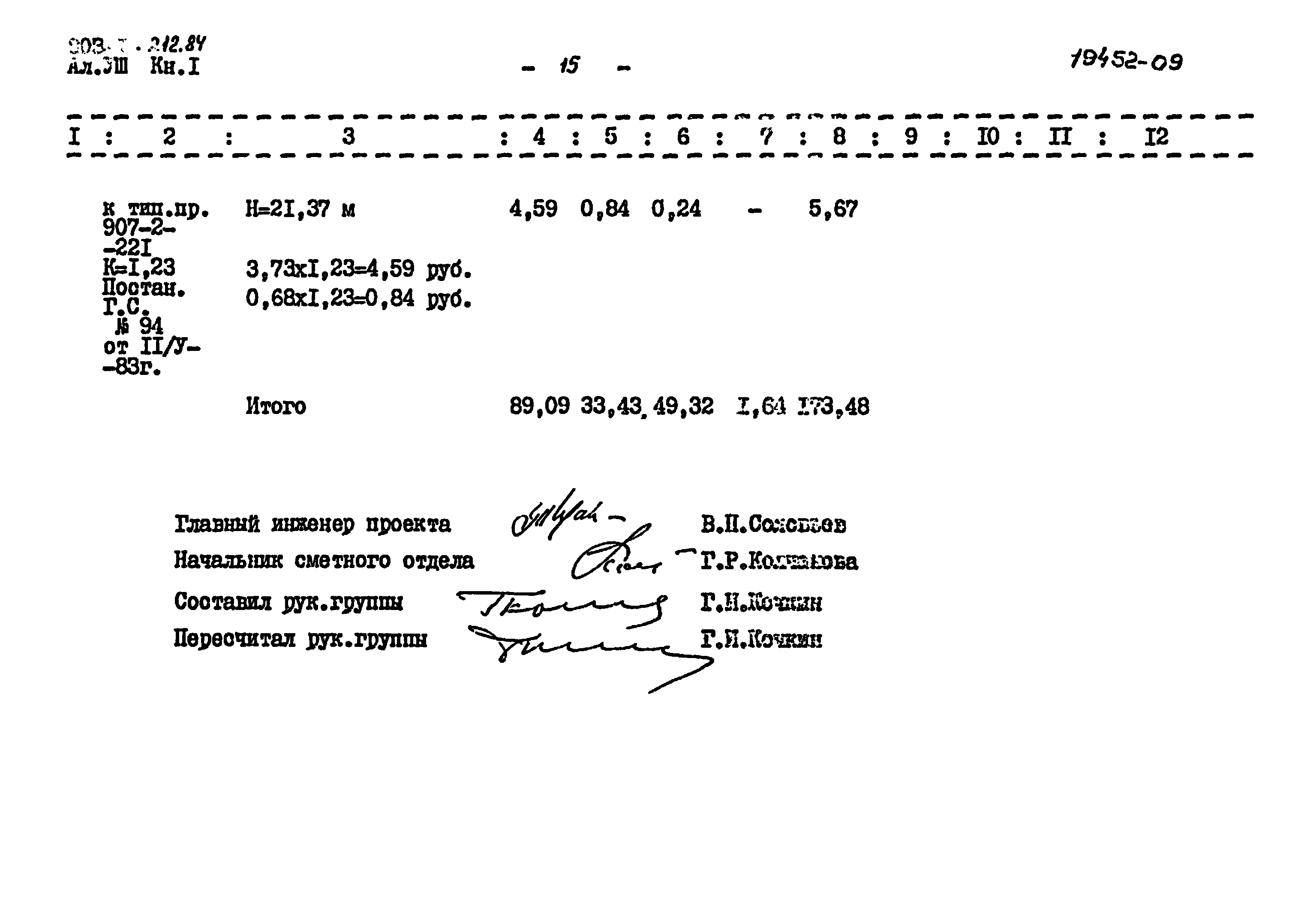 Типовой проект 903-1-212.84