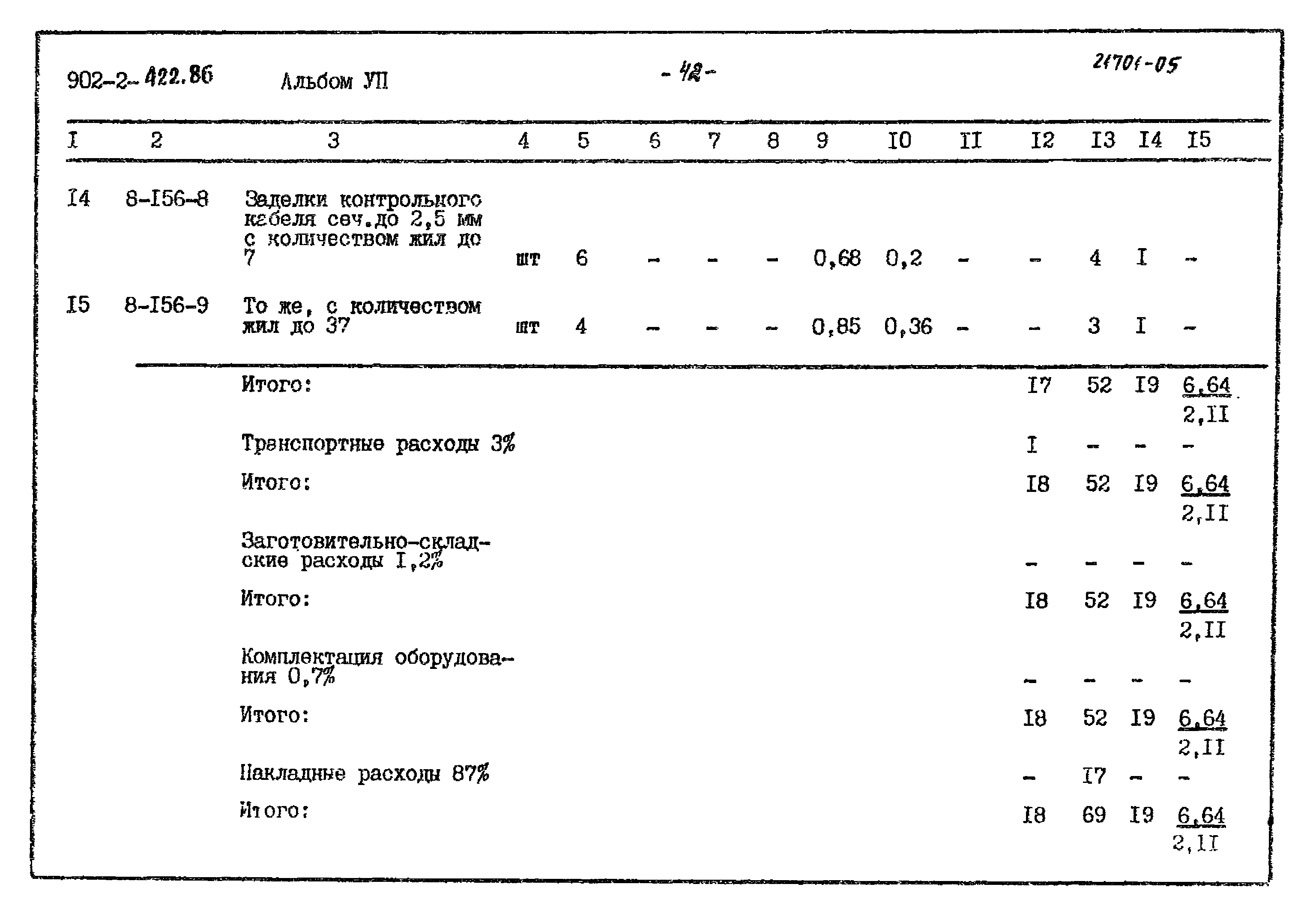 Типовой проект 902-2-422.86