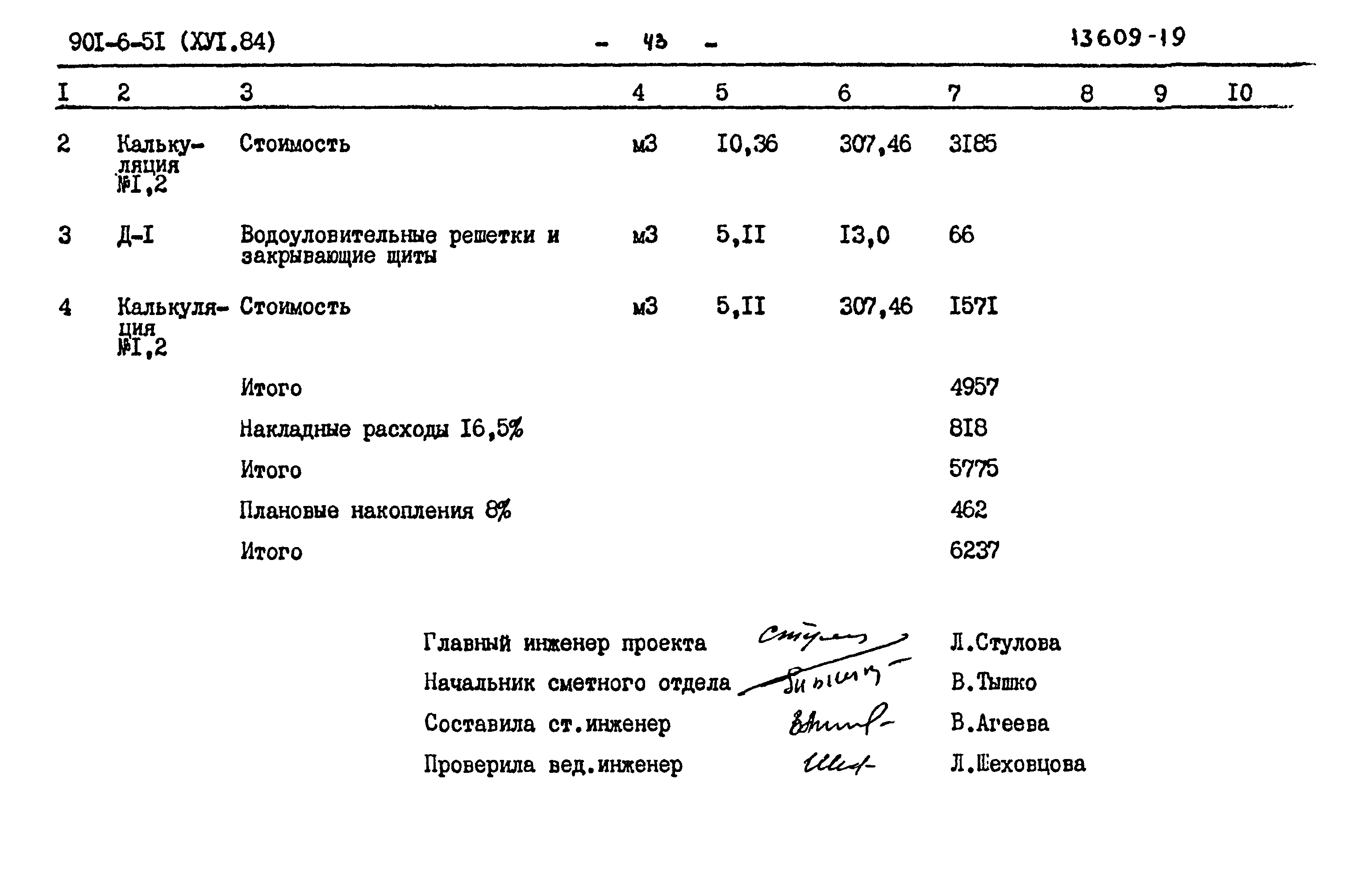 Типовой проект 901-6-51