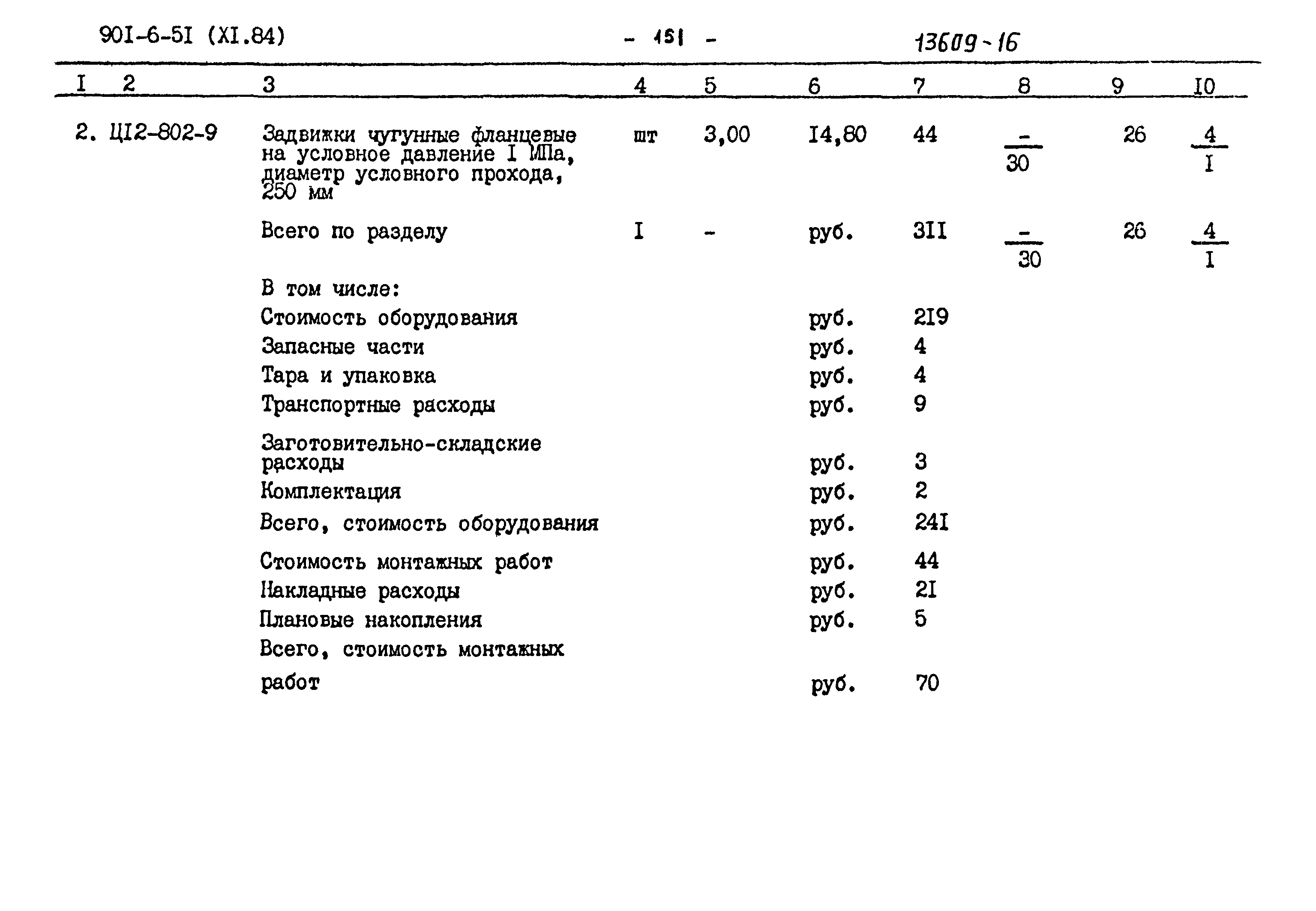 Типовой проект 901-6-51