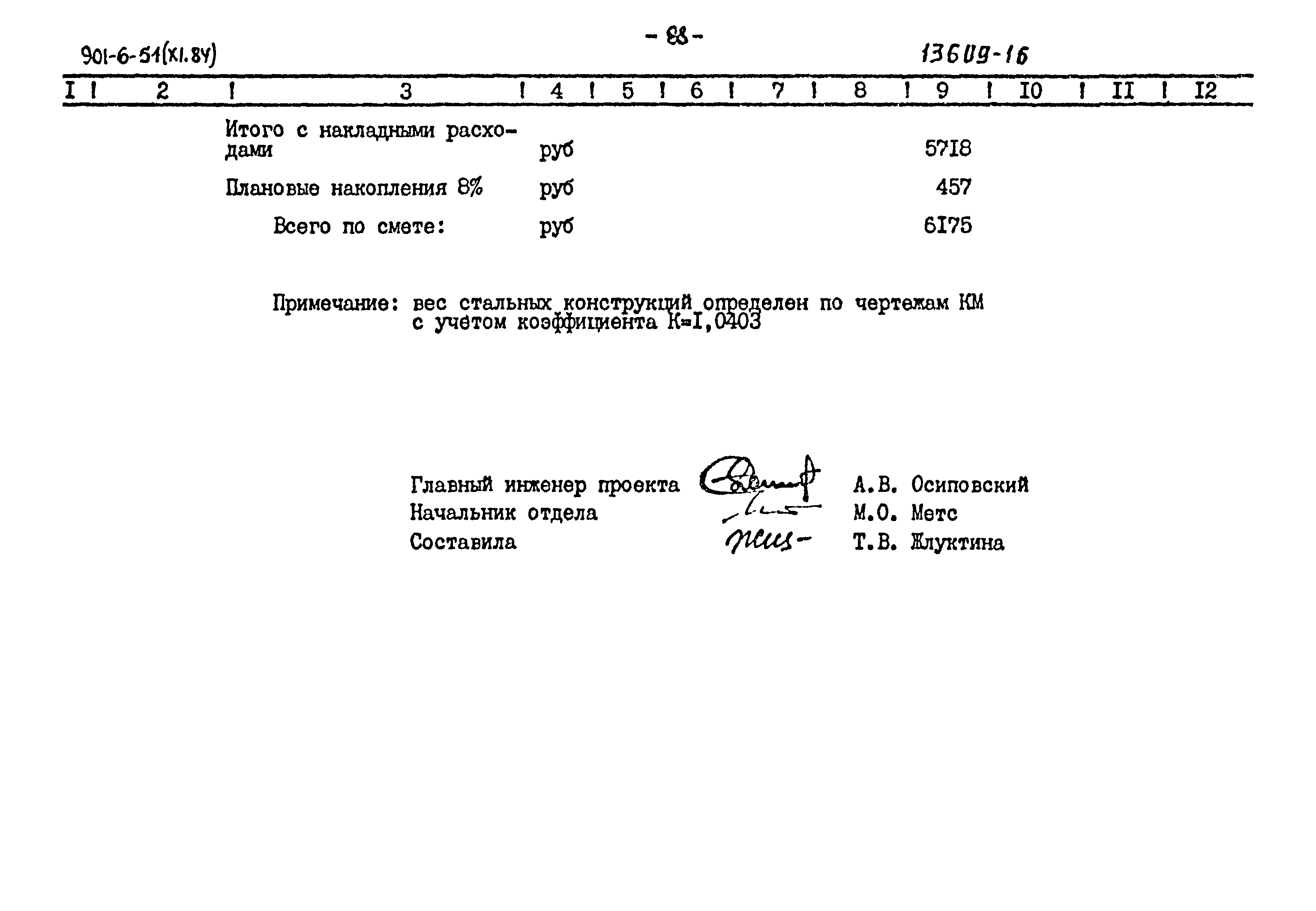 Типовой проект 901-6-51