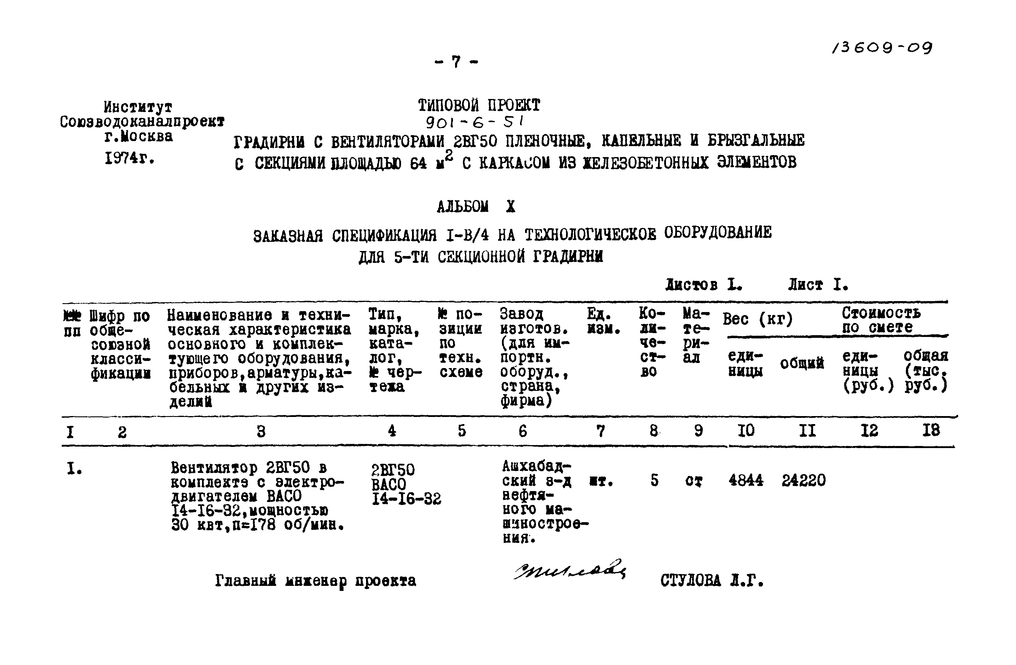 Типовой проект 901-6-51