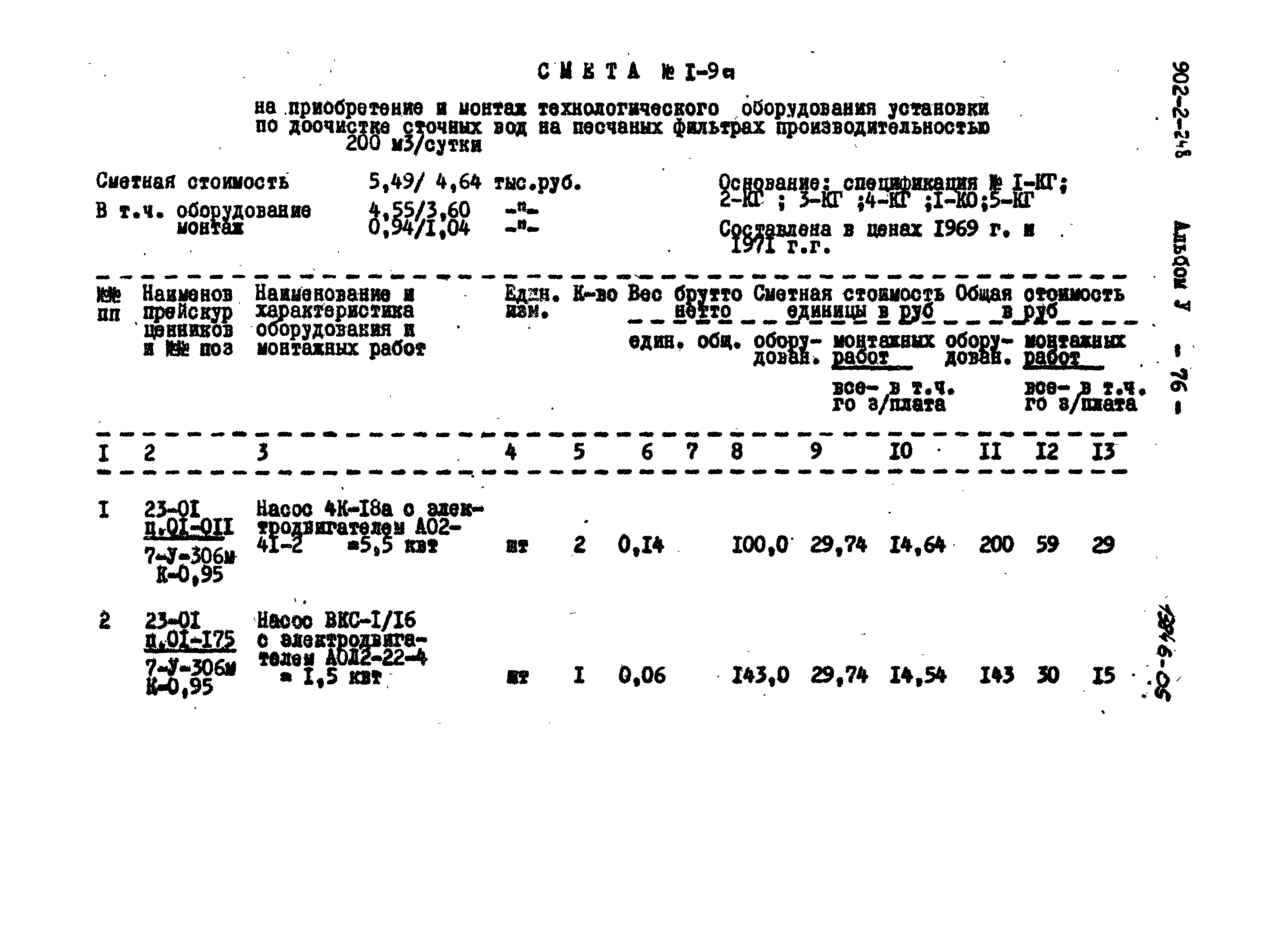 Типовой проект 902-2-248