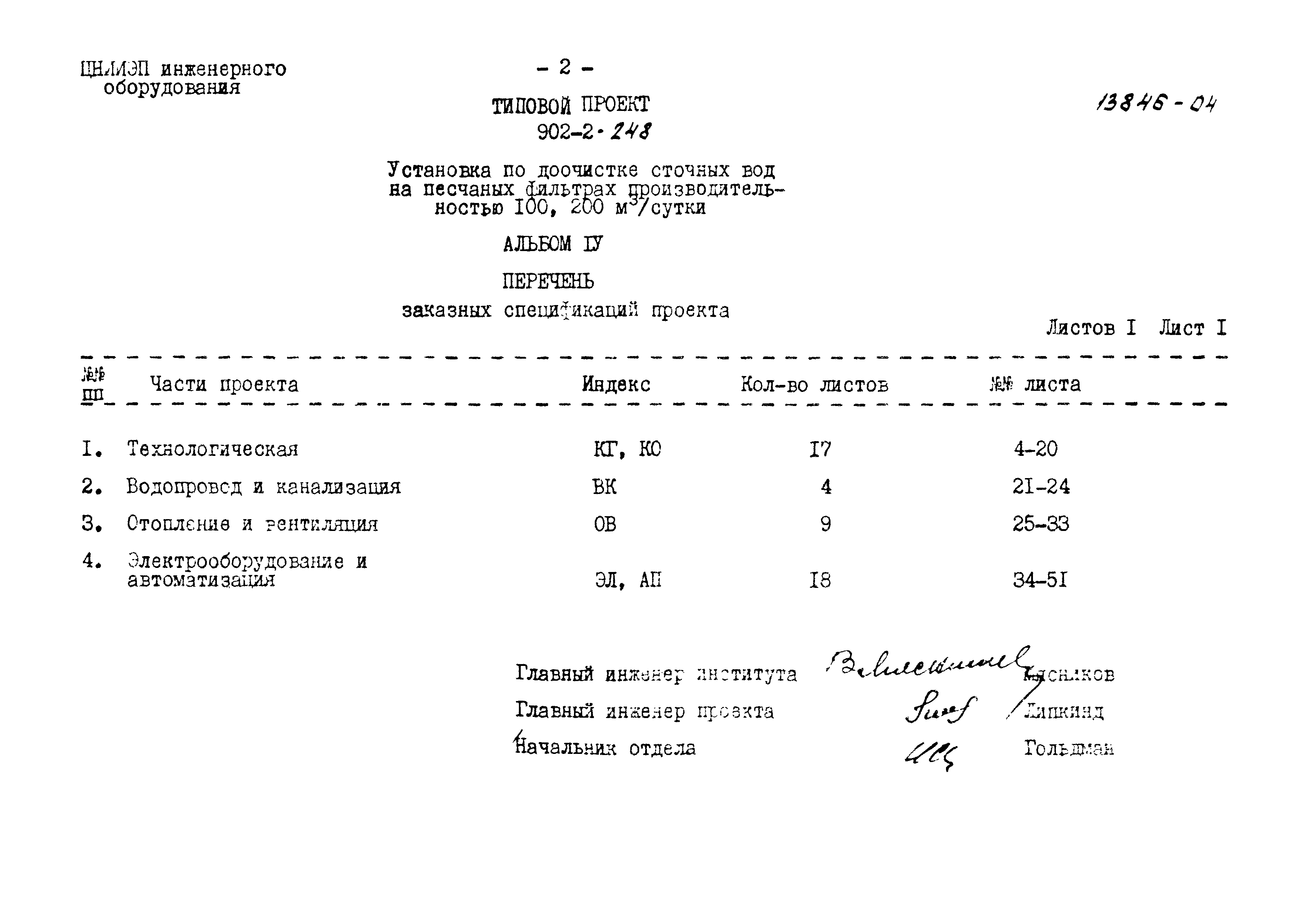 Типовой проект 902-2-248