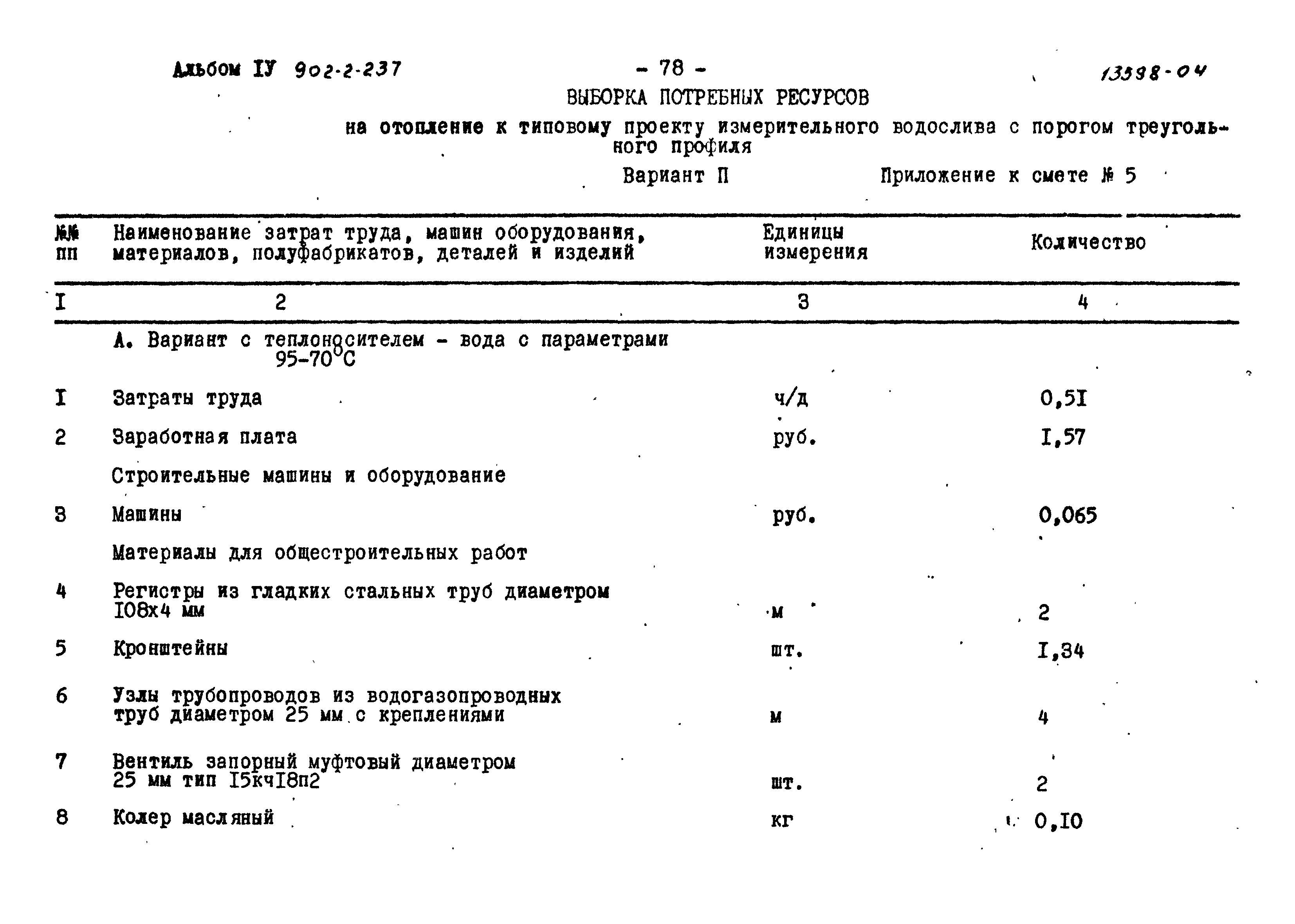 Типовой проект 902-2-237